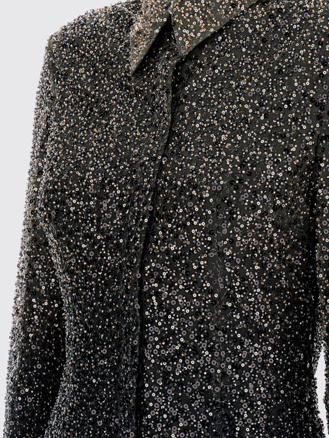 ROTATE HEMDBLUSE: Hemdbluse damen Rotate, Bunt - Img 4