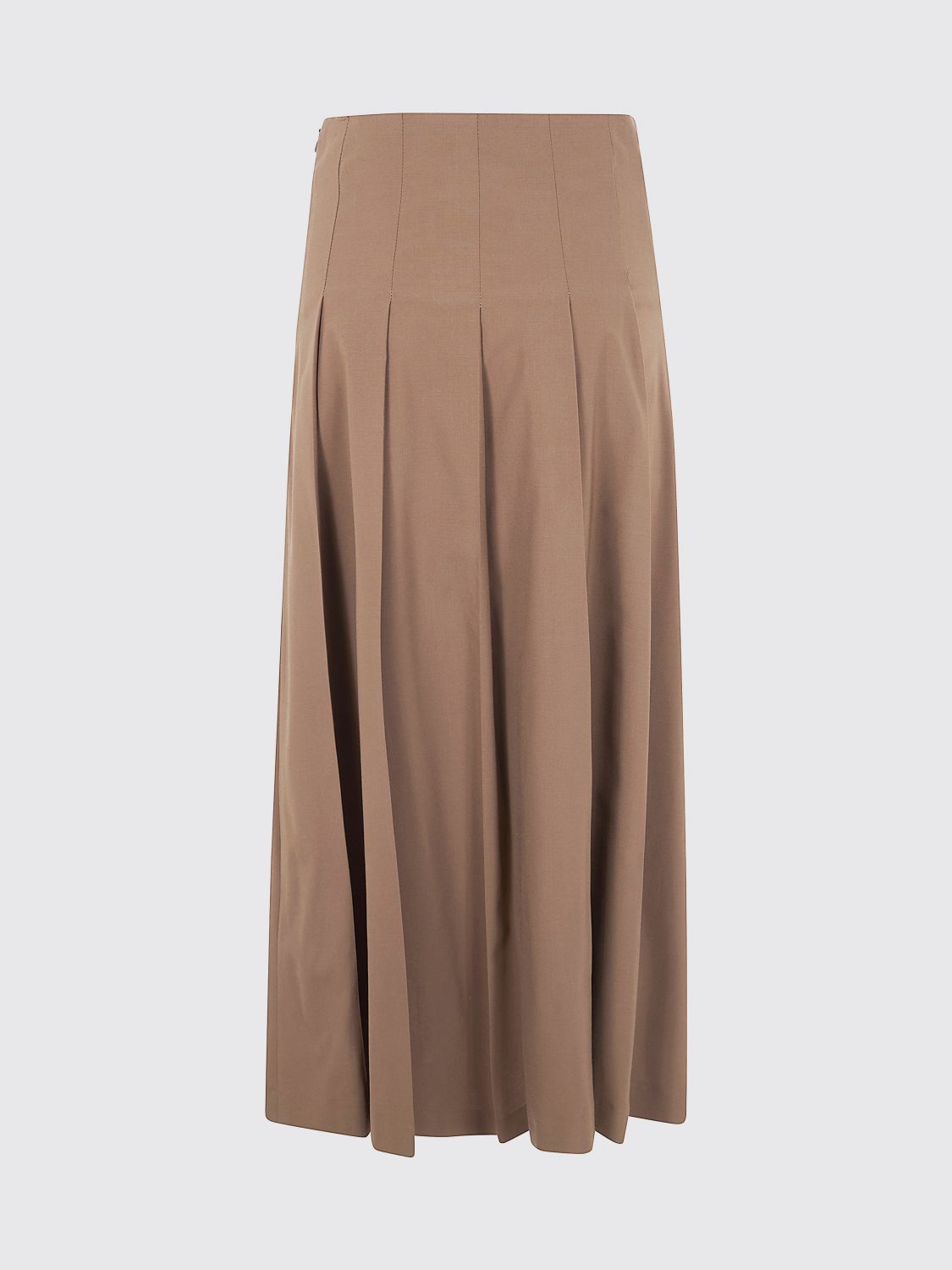 ROHE FALDA: Falda mujer Rohe, Café - Img 3