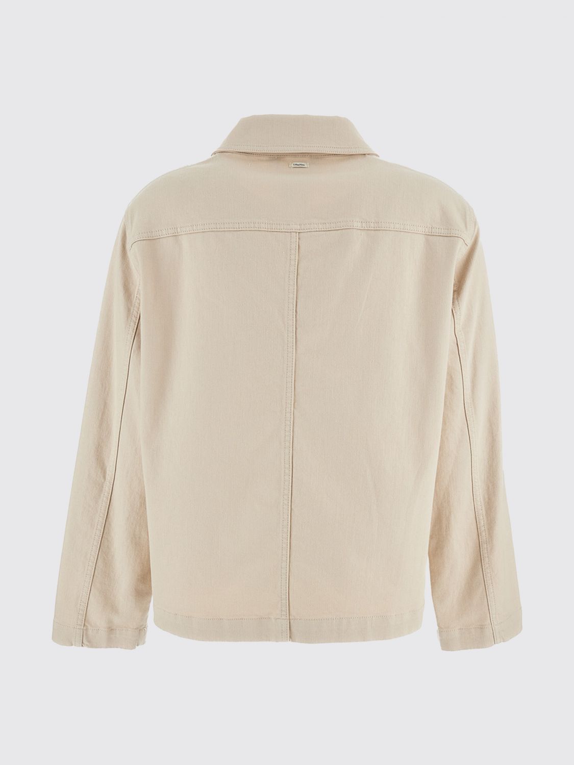 'S MAX MARA AMERICANA: Americana mujer 's Max Mara, Beige - Img 3