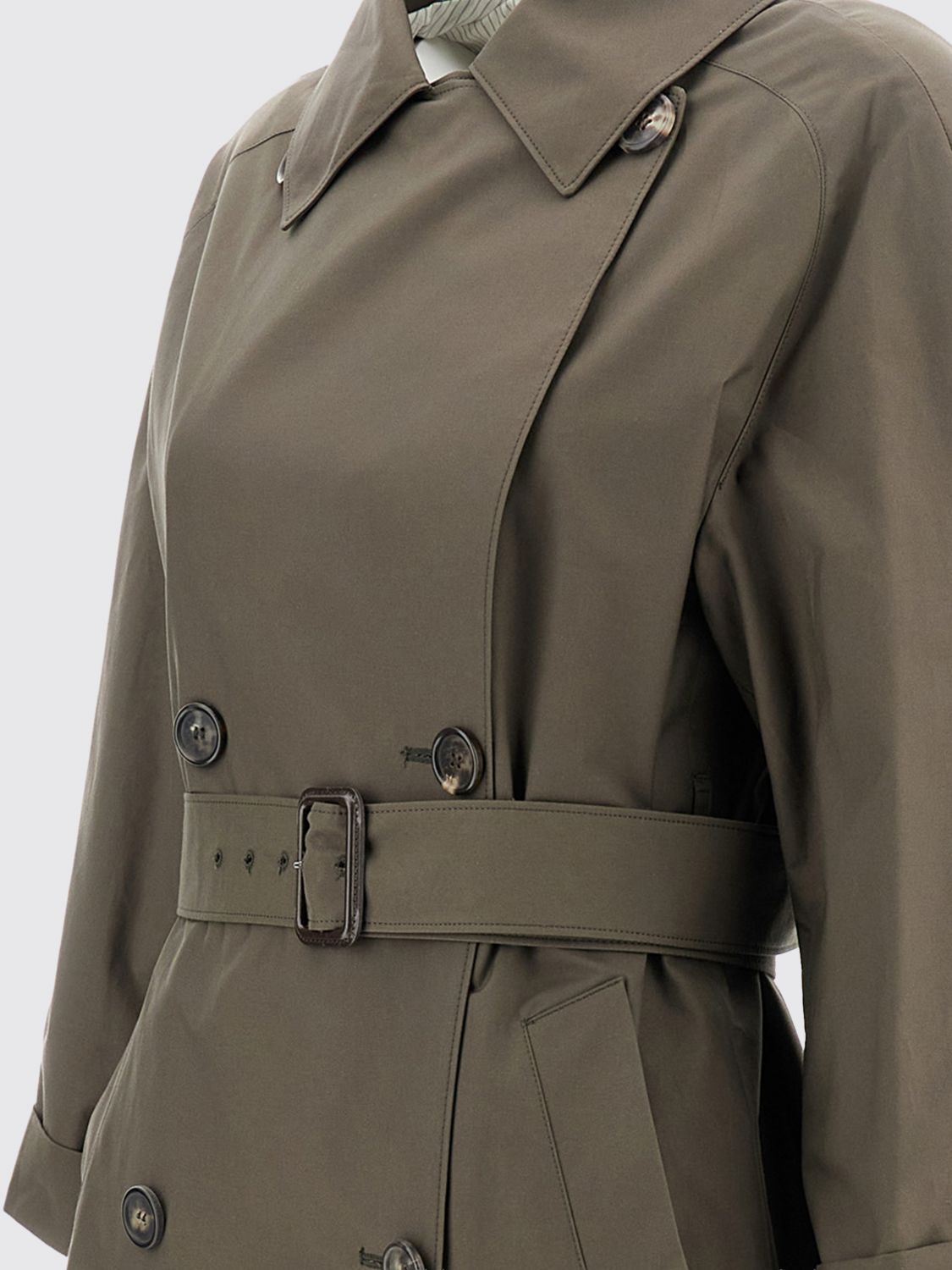 MAX MARA THE CUBE MANTEL: Mantel damen Max Mara The Cube, Braun - Img 4