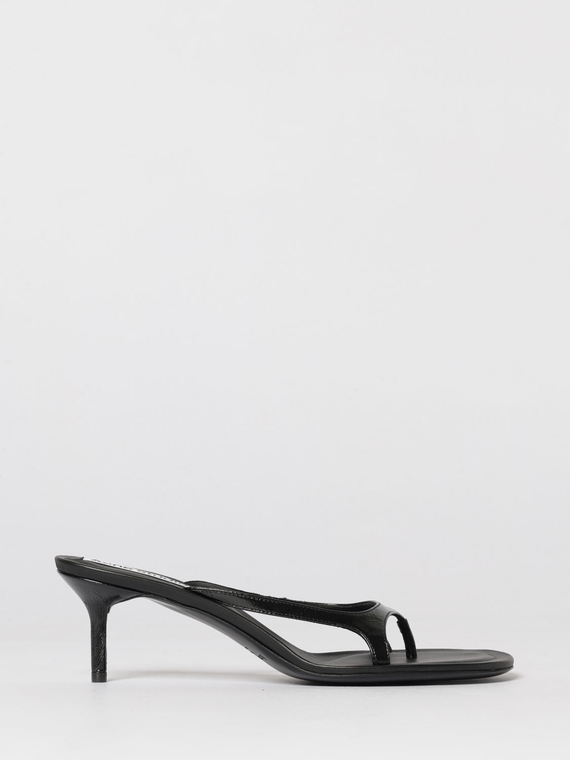 ACNE STUDIOS SANDALI BASSO: Sandali basso donna Acne Studios, Nero - Img 1