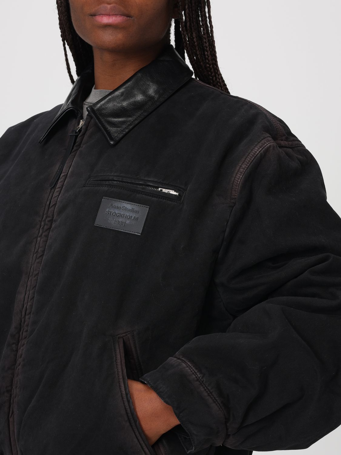 ACNE STUDIOS COAT: Coat woman Acne Studios, Black - Img 5