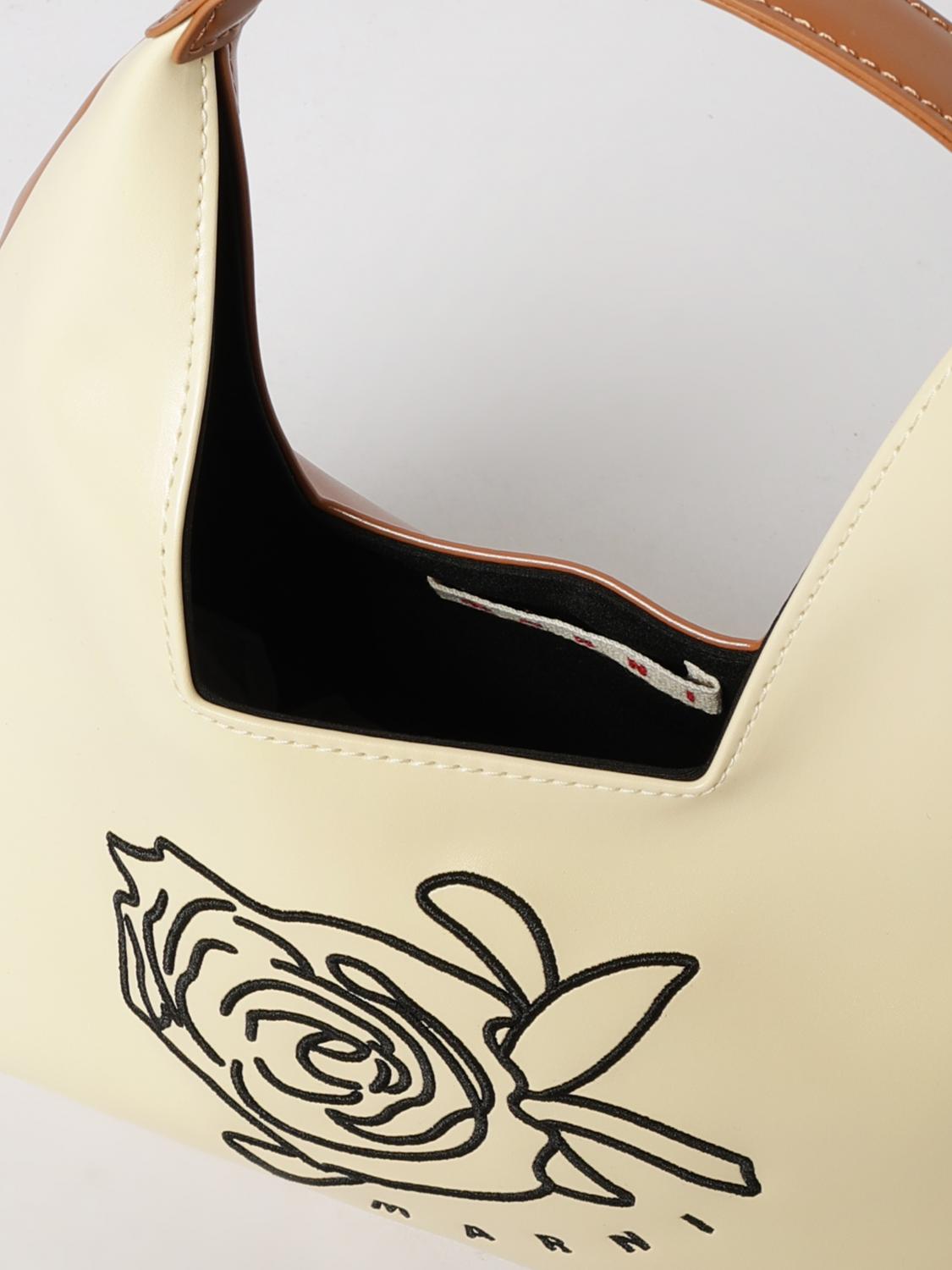 MARNI BORSA: Borsa bambino Marni, Crema - Img 3