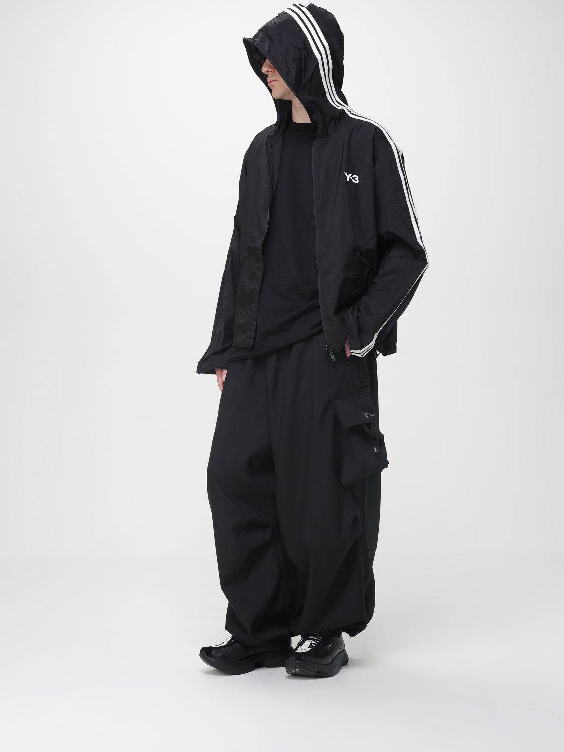 Y-3 PANTS: Pants men Y-3, Black - Img 2
