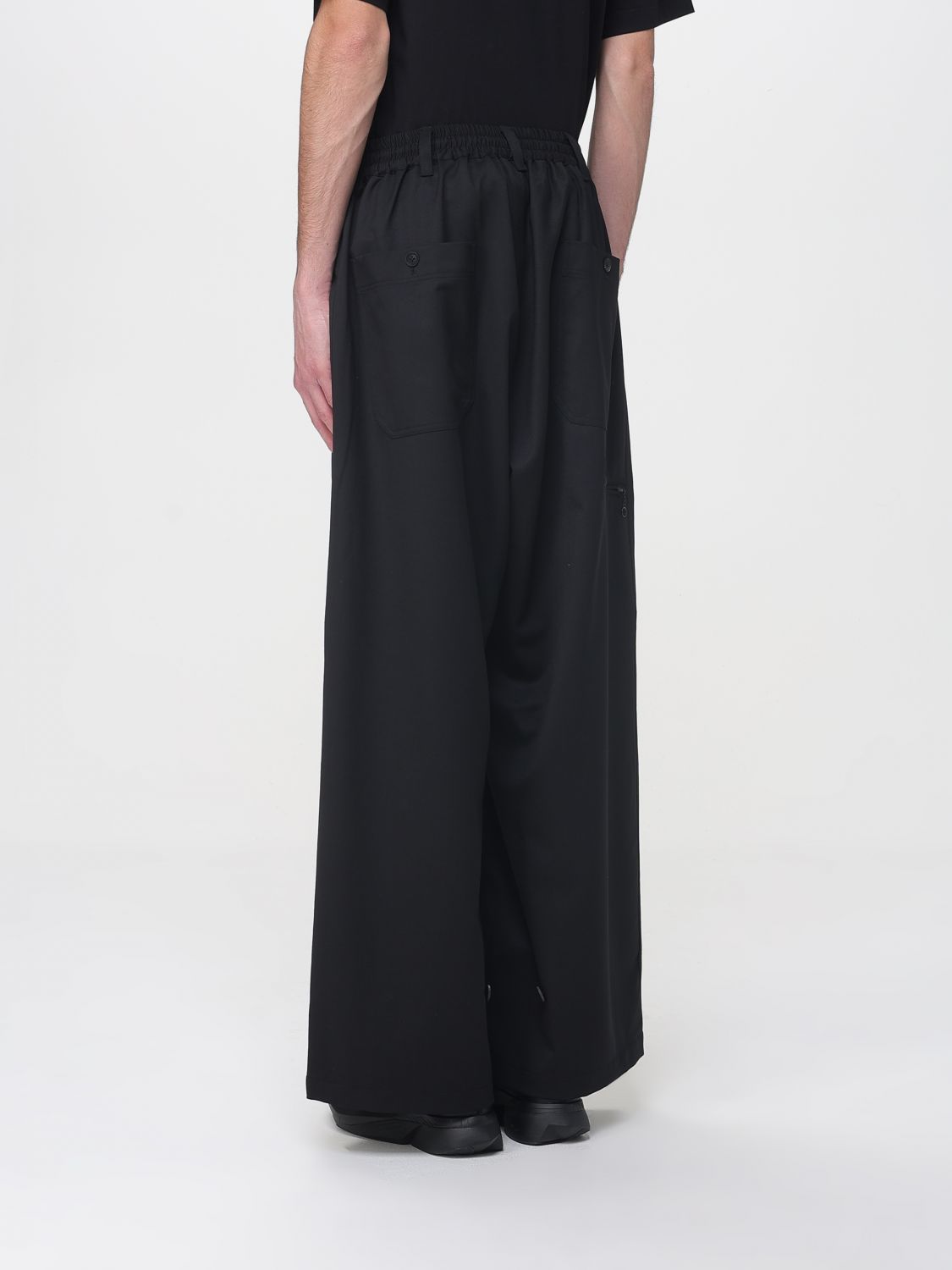 Y-3 PANTS: Pants men Y-3, Black - Img 2