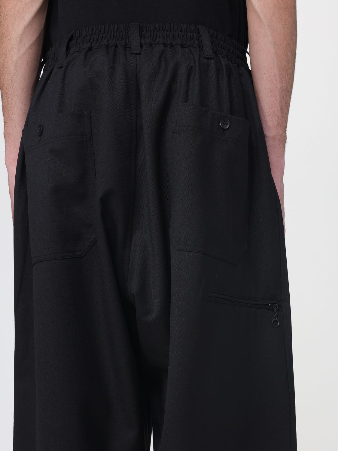 Y-3 PANTS: Pants men Y-3, Black - Img 3