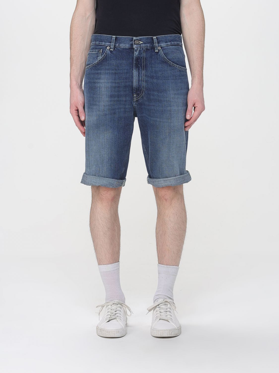 DONDUP SHORTS: Shorts men Dondup, Blue - Img 1