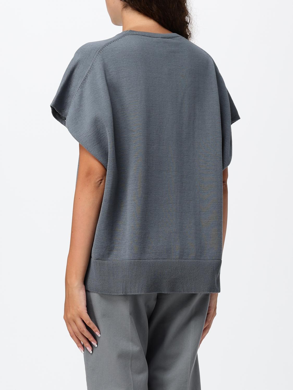 ALYSI T-SHIRTS: T-shirts donna Alysi, Grigio - Img 2