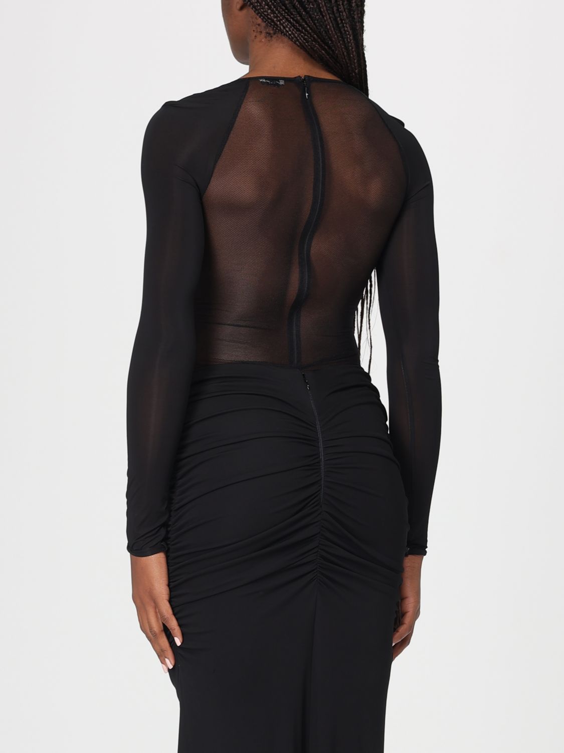 ELISABETTA FRANCHI TOP: Top donna Elisabetta Franchi, Nero - Img 3