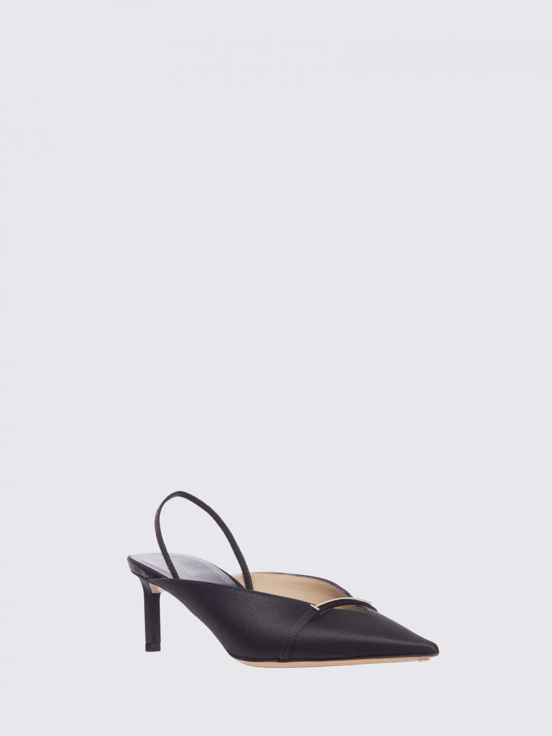 TOM FORD DÉCOLLETÉ: Slingback Tom Ford in raso , Nero - Img 2