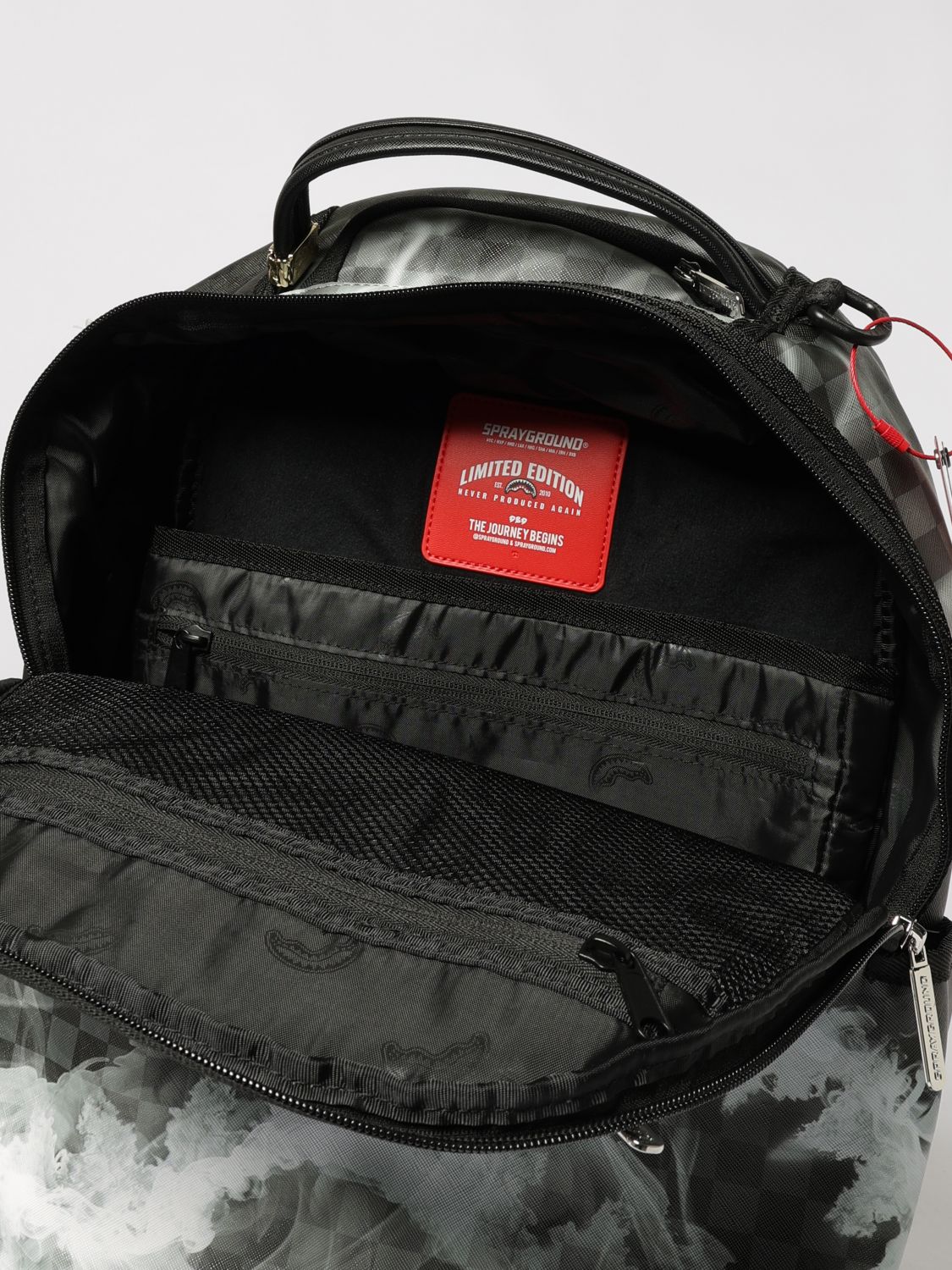 SPRAYGROUND BACKPACK: Backpack men Sprayground, Charcoal - Img 4