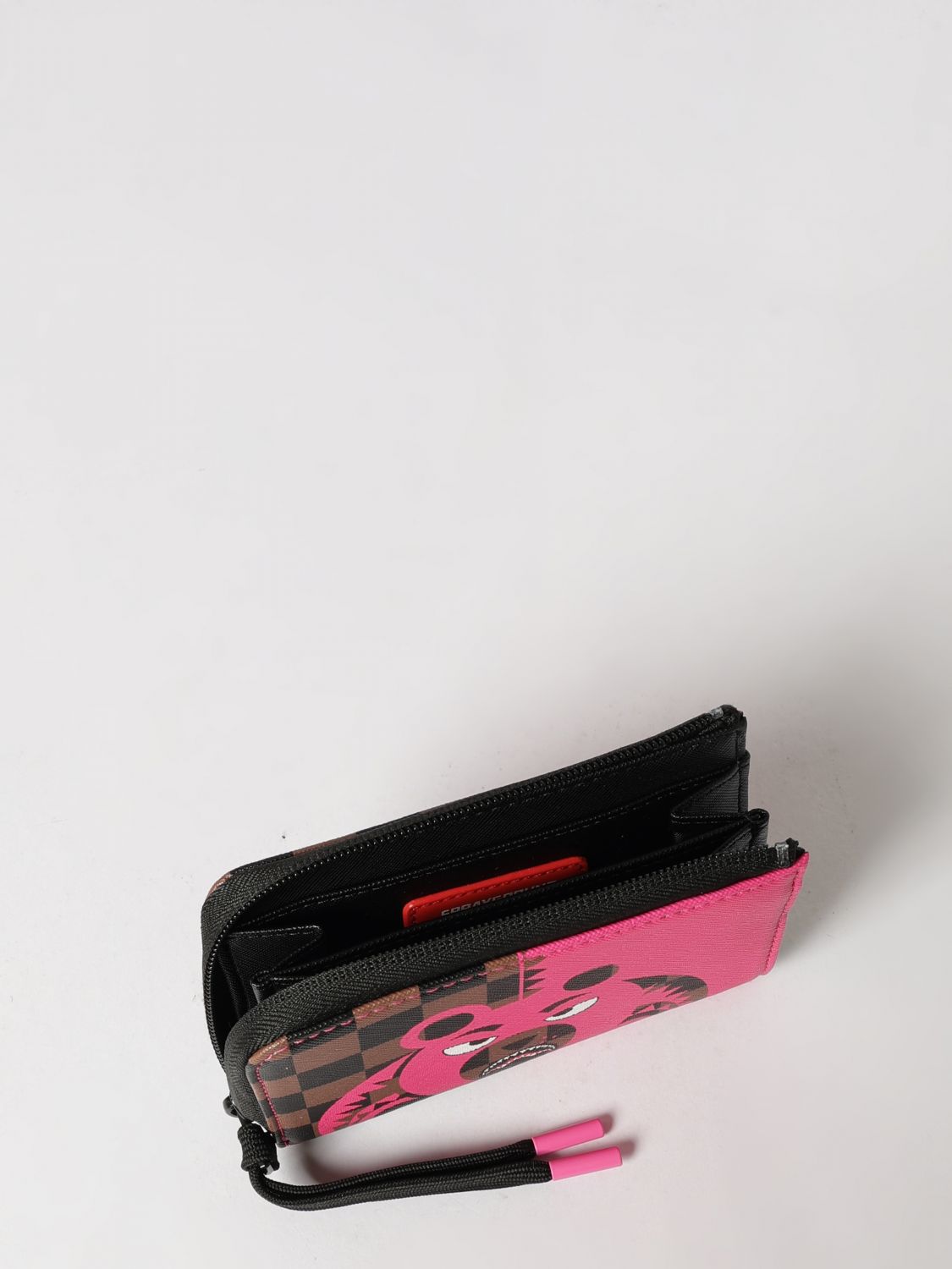 SPRAYGROUND WALLET: Wallet men Sprayground, Pink - Img 3