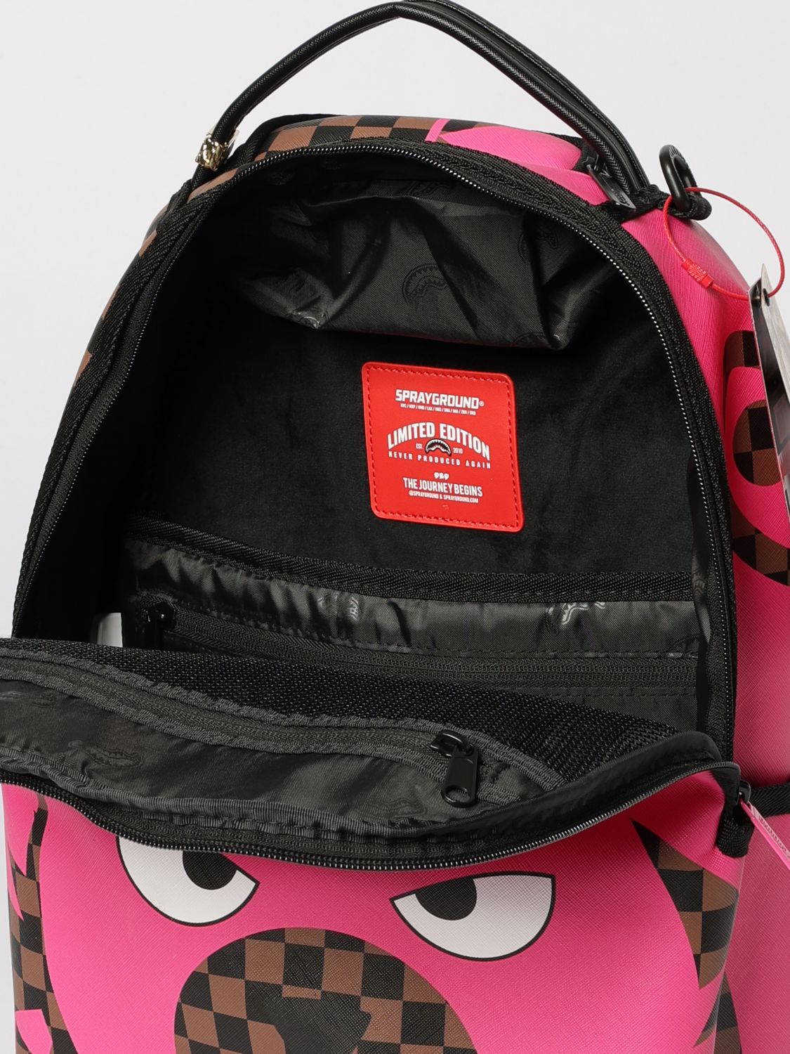 SPRAYGROUND BACKPACK: Backpack men Sprayground, Pink - Img 4