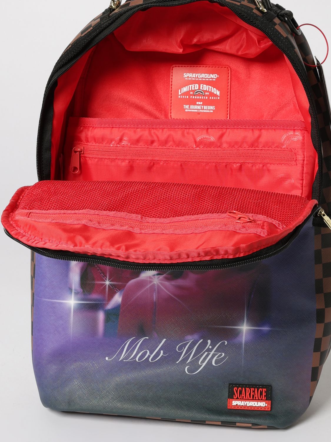 SPRAYGROUND BACKPACK: Backpack men Sprayground, Multicolor - Img 4