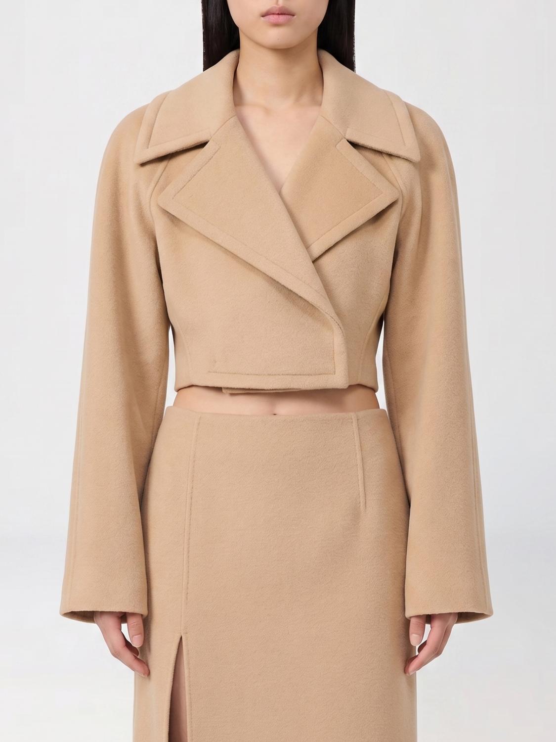 SPORTMAX CAPPOTTO: Cappotto corto Sportmax di lana, Rosso - Img 1