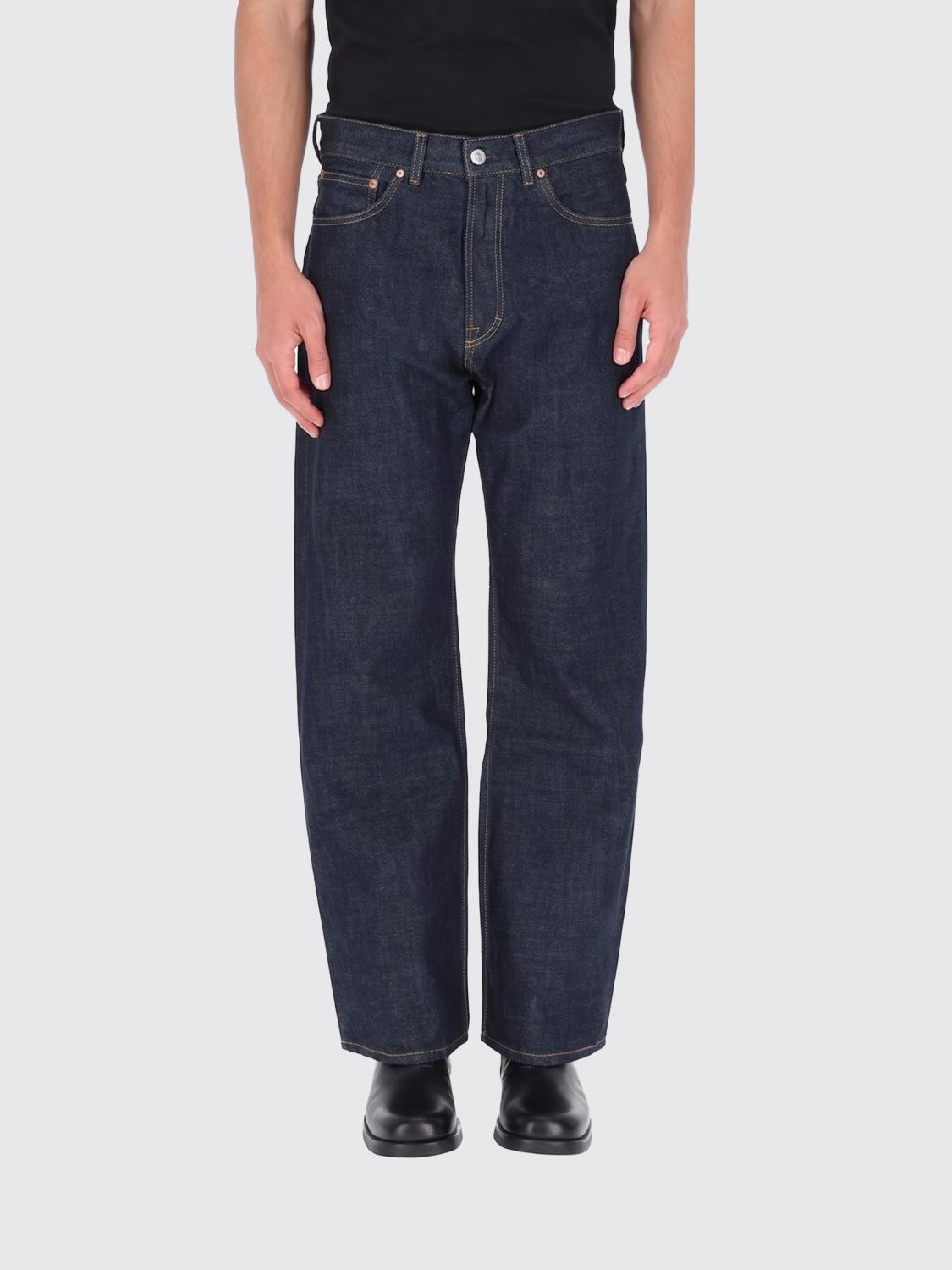 OUR LEGACY JEANS: Vaqueros Third Cut de denim Our Legacy, Azul Oscuro - Img 1