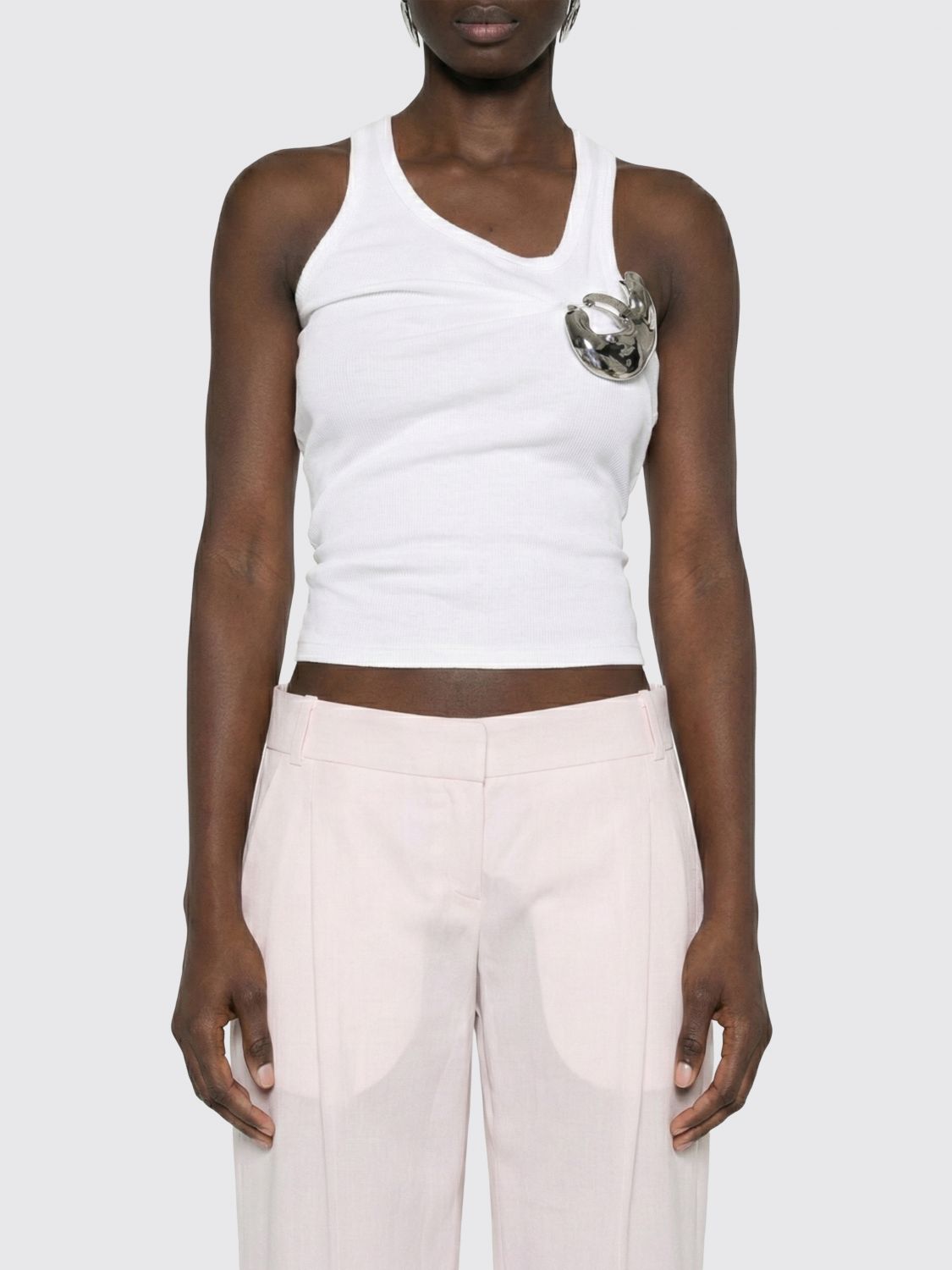 COPERNI TOP: Top damen Coperni, Weiß - Img 1