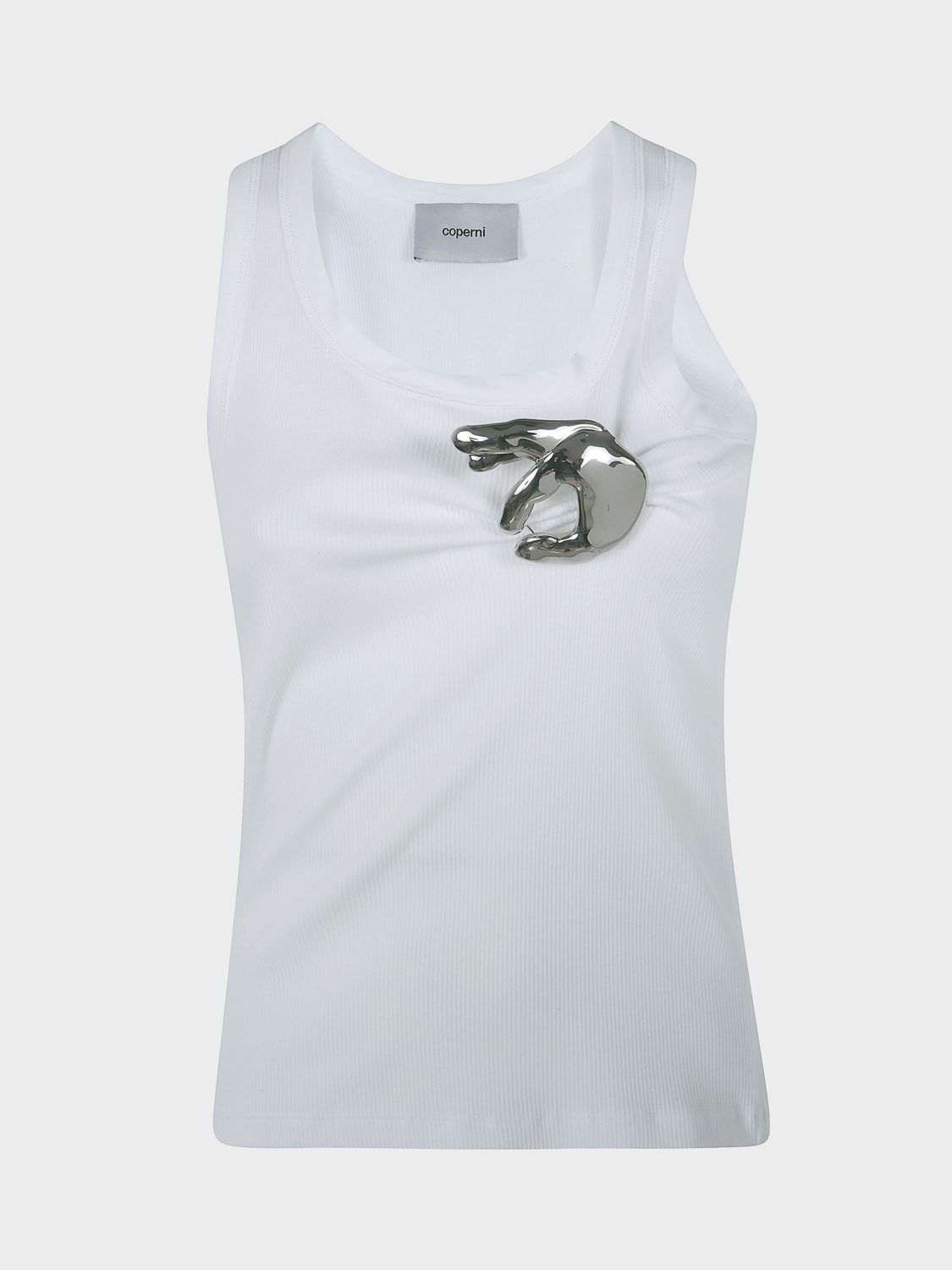 COPERNI TOP: Top damen Coperni, Weiß - Img 4