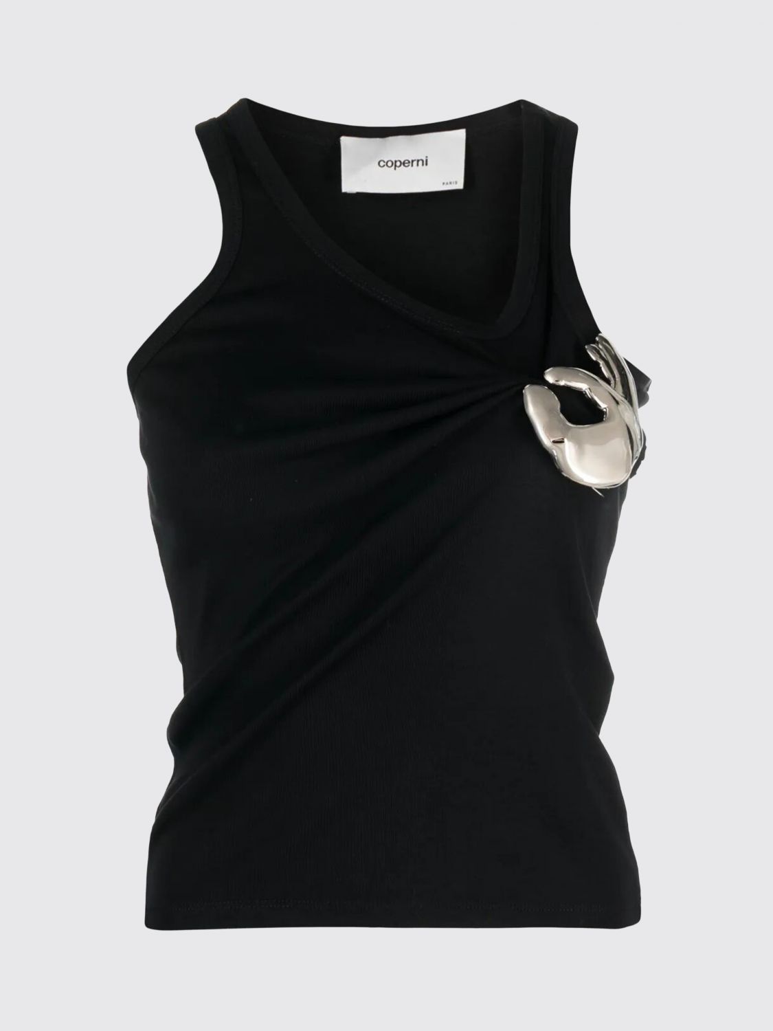 COPERNI TOP: Top damen Coperni, Schwarz - Img 5