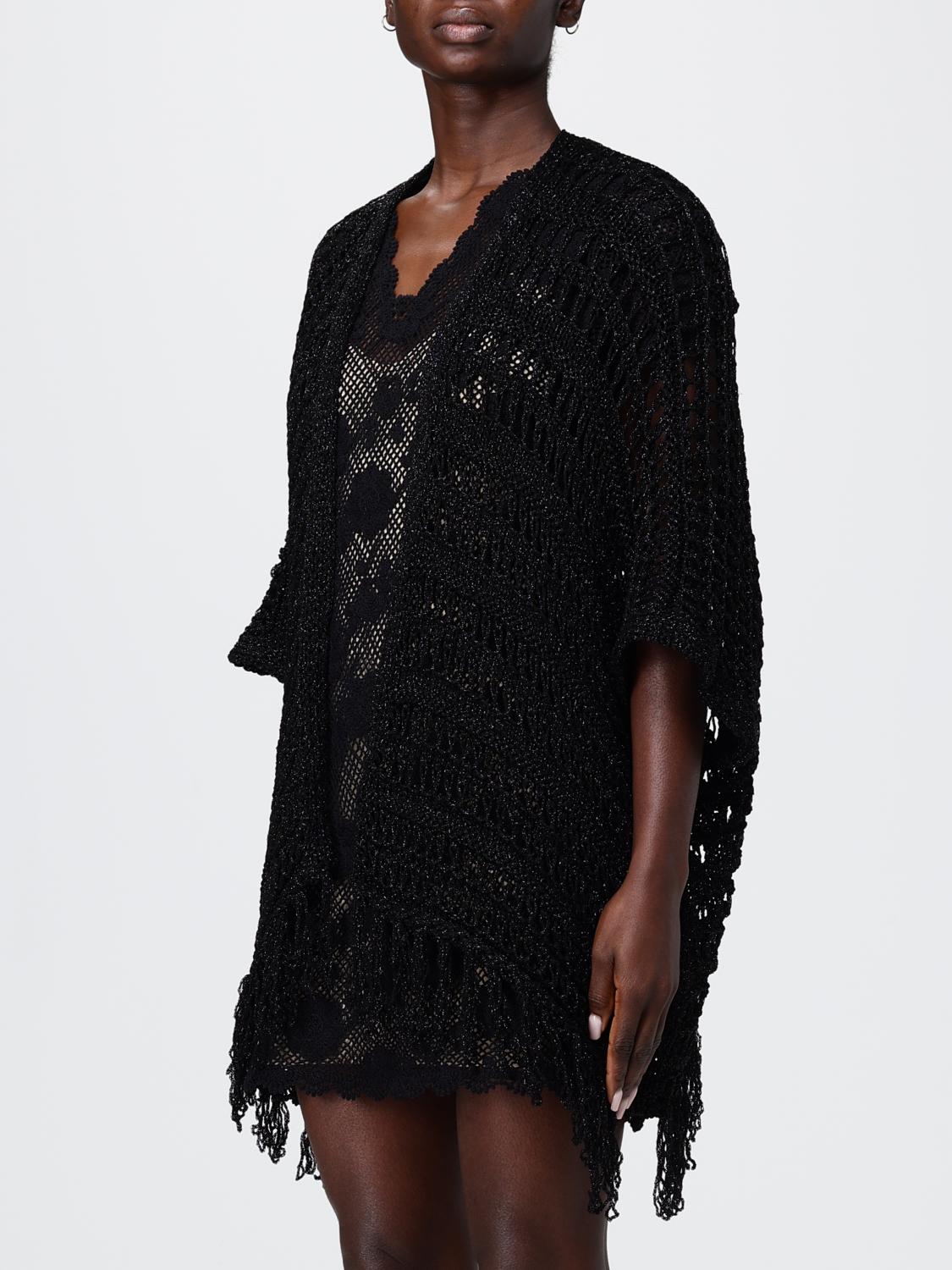 TWINSET VESTIDO: Vestido de punto Twinset, Negro - Img 3
