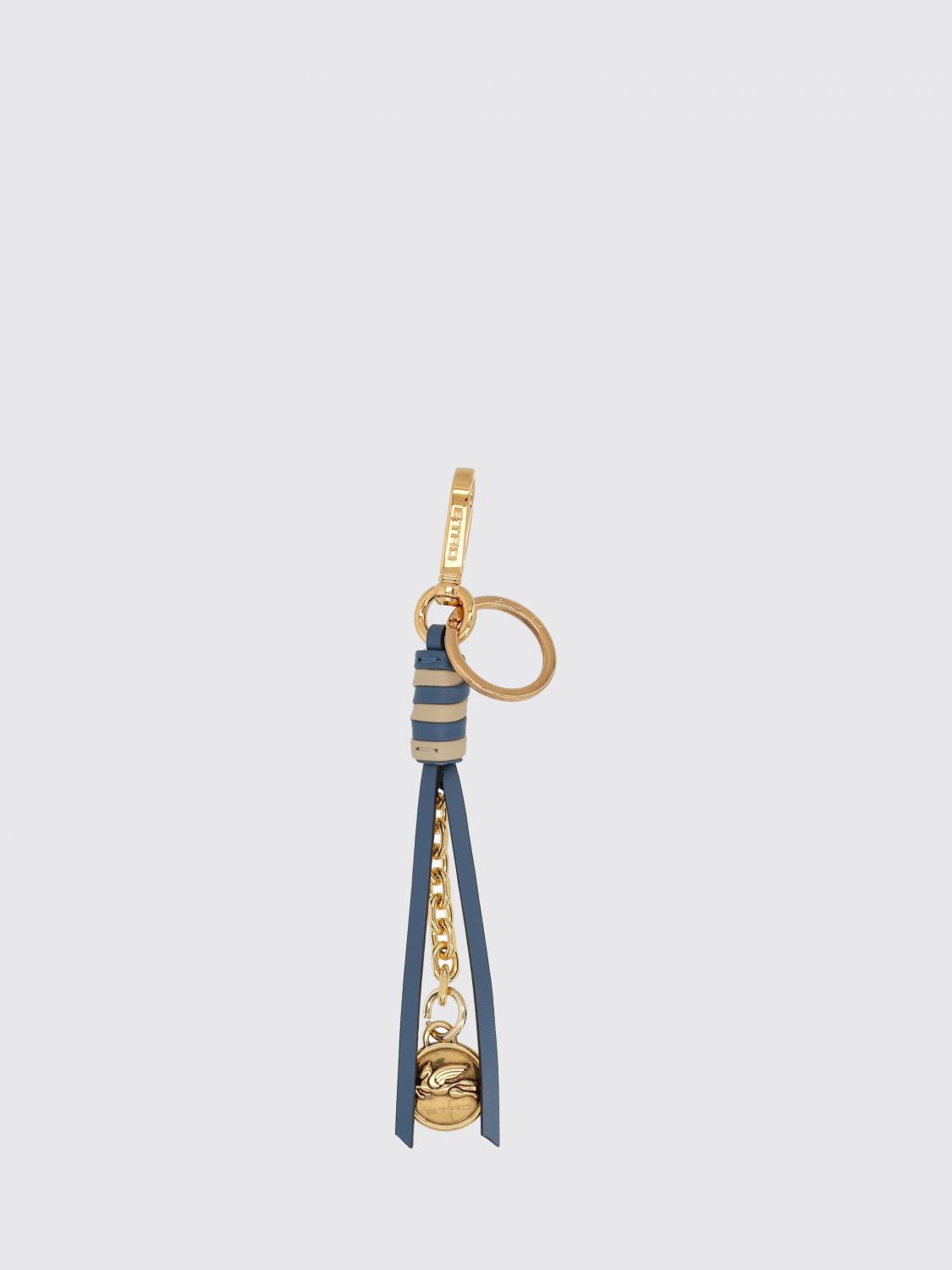 ETRO キーホルダー: Etro レザーキーホルダー, マルチカラー - Img 1