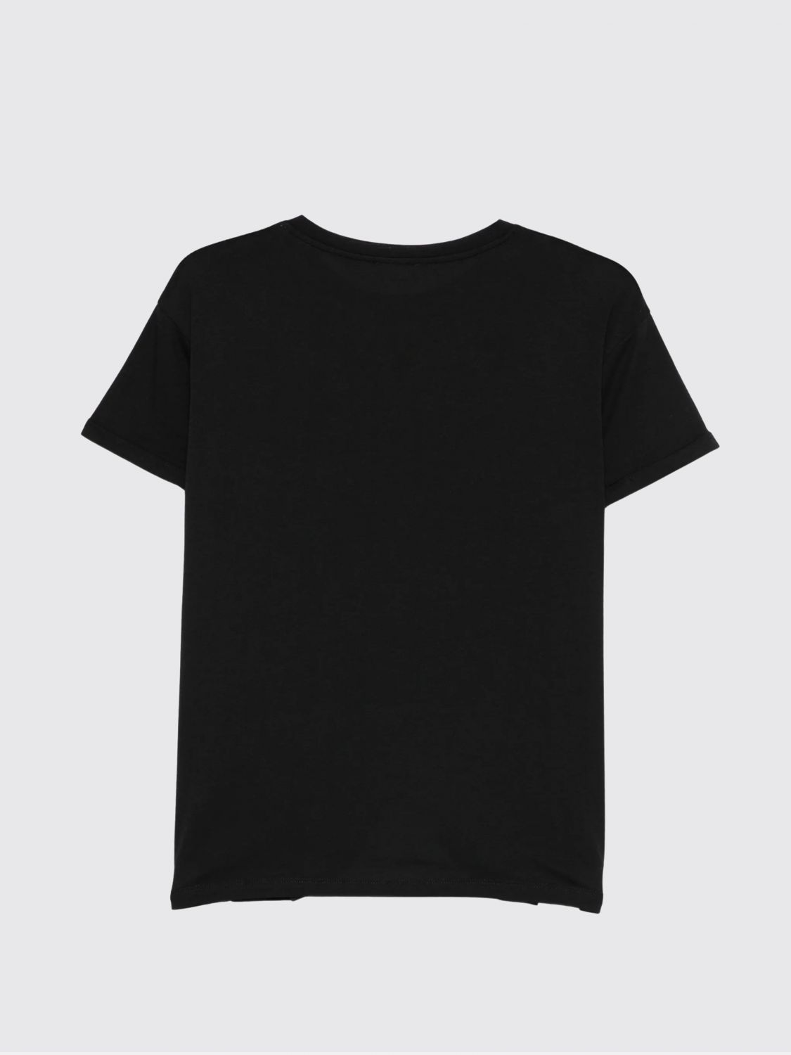 LIU JO T-SHIRTS: T-shirt girocollo Liu Jo in cotone , Nero - Img 3