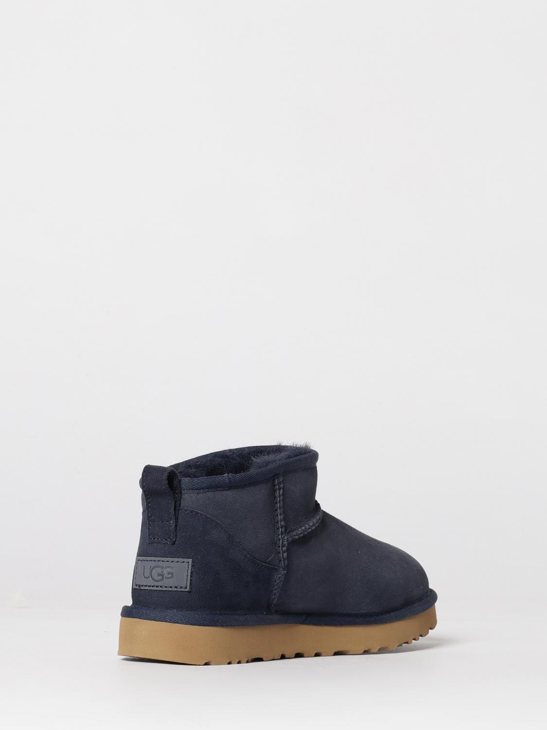UGG FLACHE STIEFELETTEN: Flache stiefeletten damen UGG, Blau - Img 3