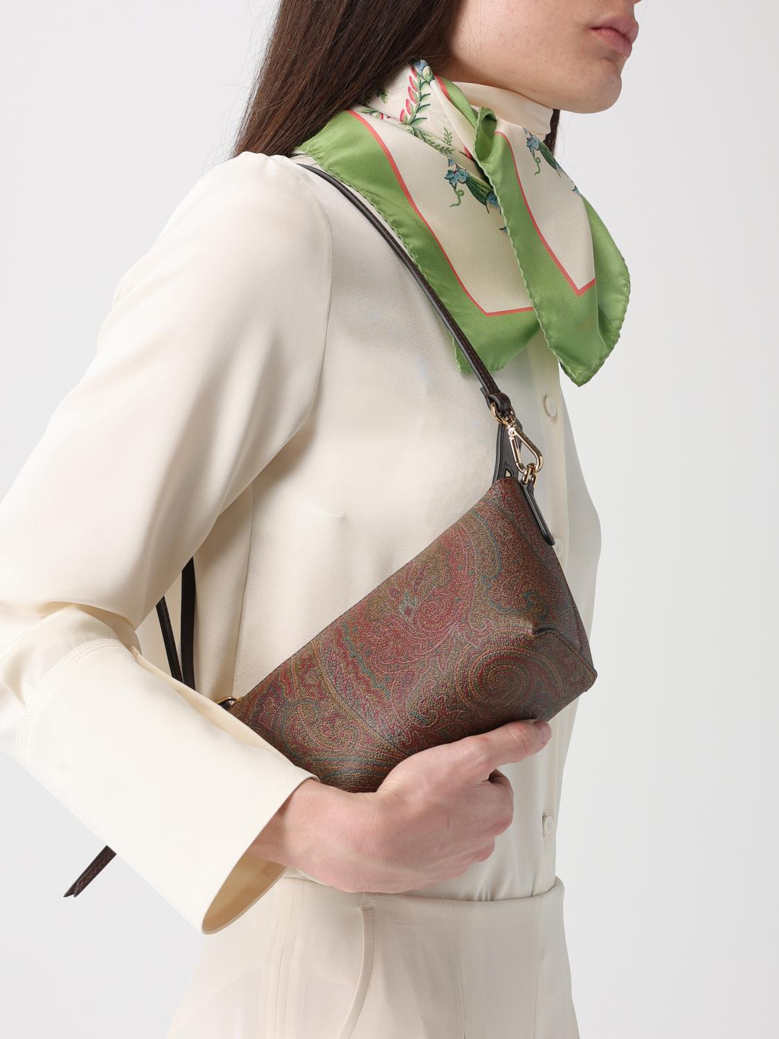 ETRO BOLSO DE MANO: Bolso de mano mujer Etro, Marrón - Img 2
