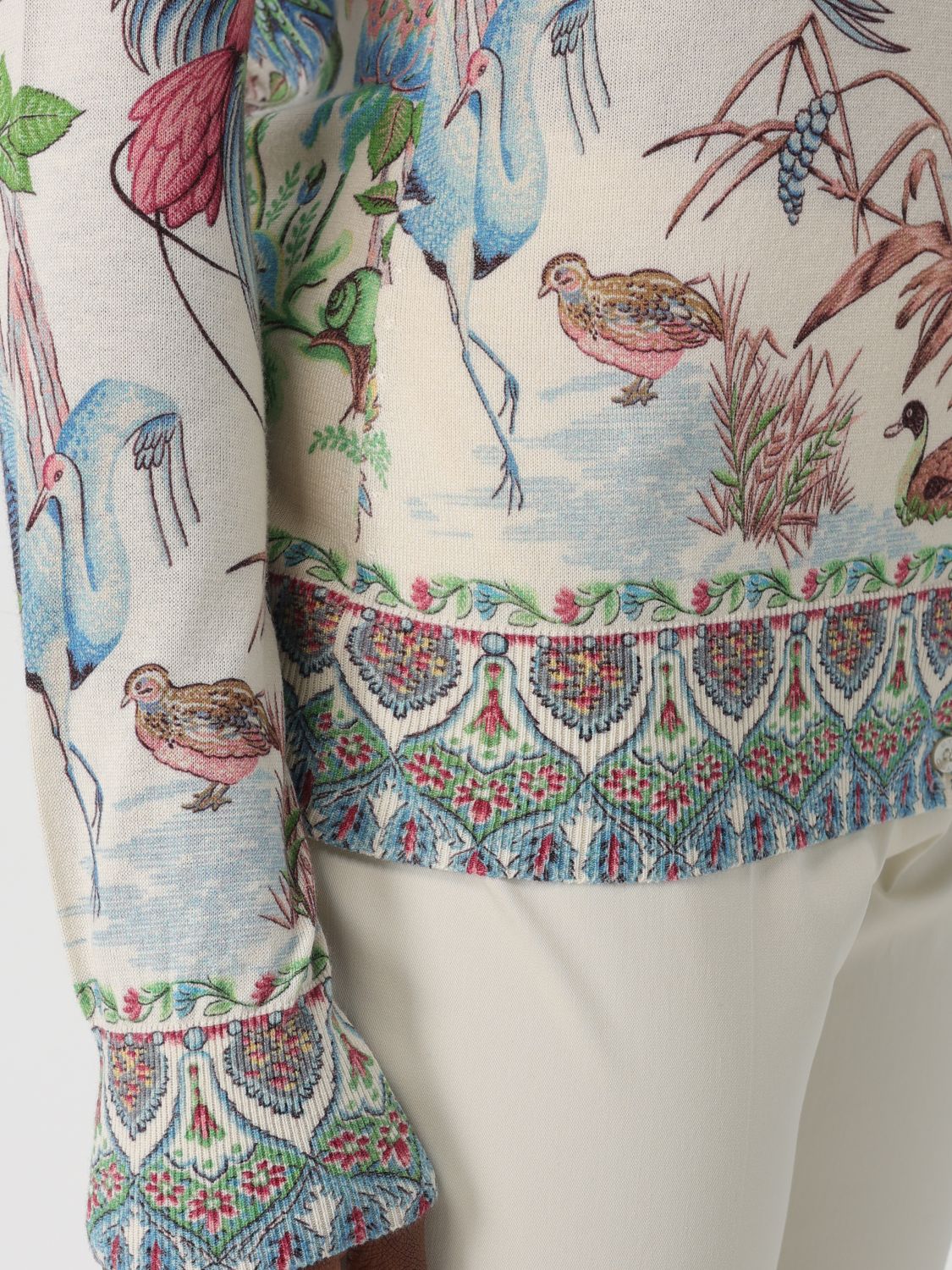 ETRO CÁRDIGAN: Cárdigan mujer Etro, Marrón - Img 5