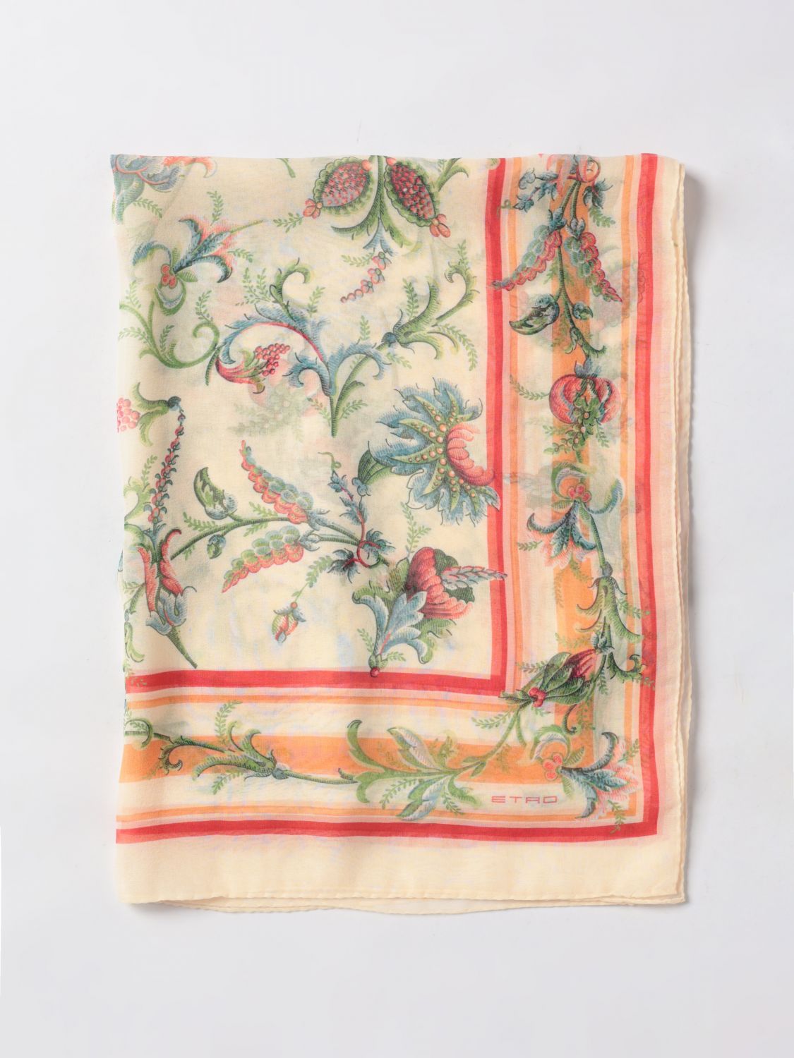 ETRO スカーフ: スカーフ レディース Etro, ホワイト - Img 1