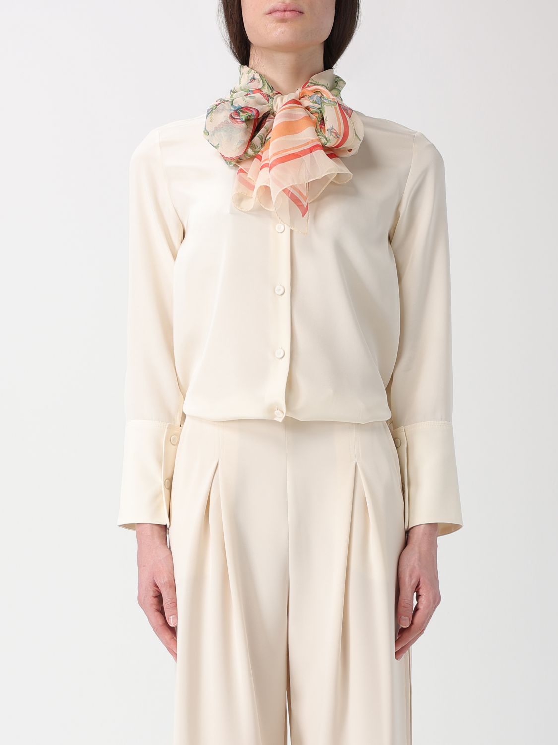 ETRO スカーフ: スカーフ レディース Etro, ホワイト - Img 2