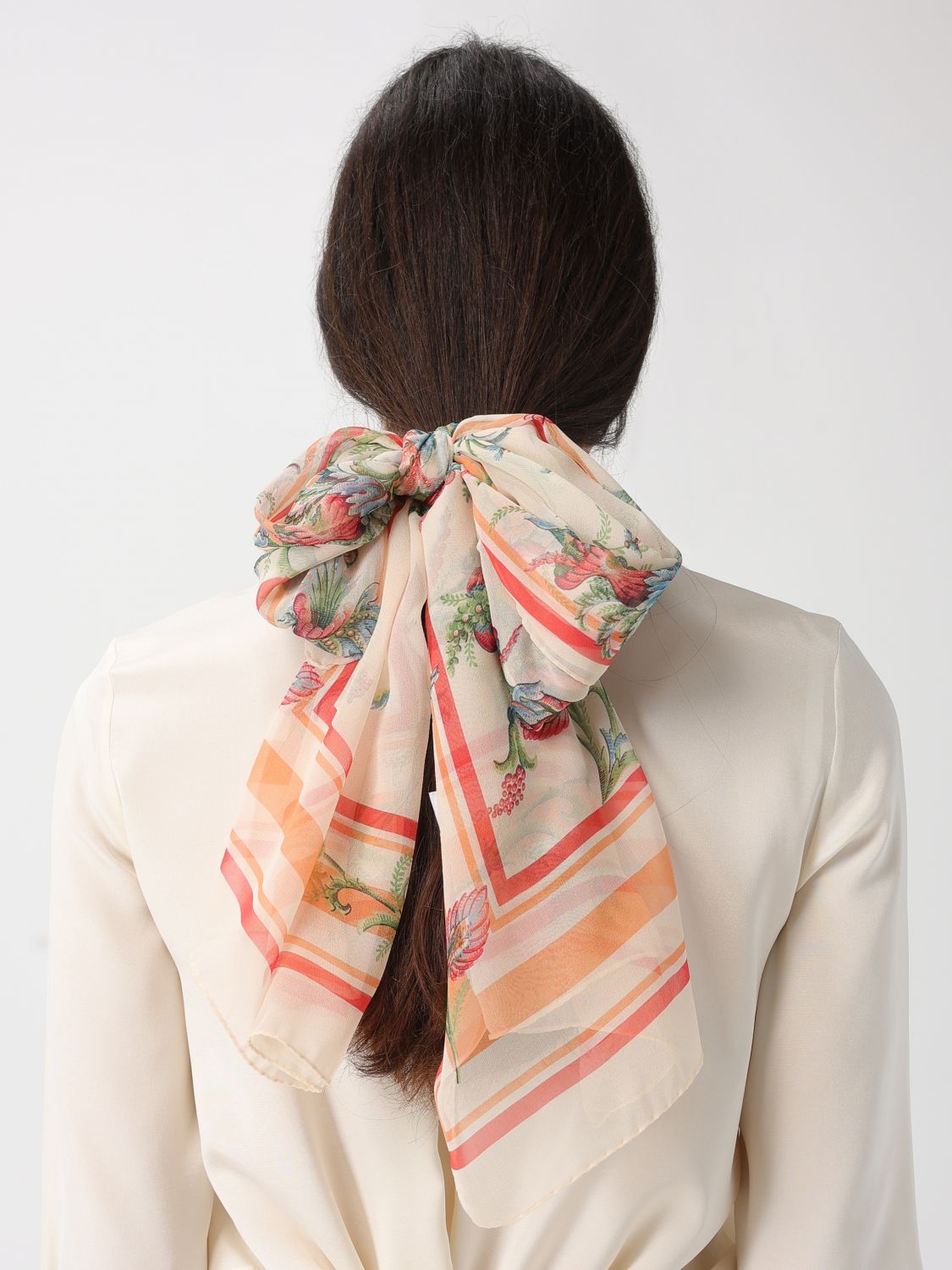 ETRO スカーフ: スカーフ レディース Etro, ホワイト - Img 4