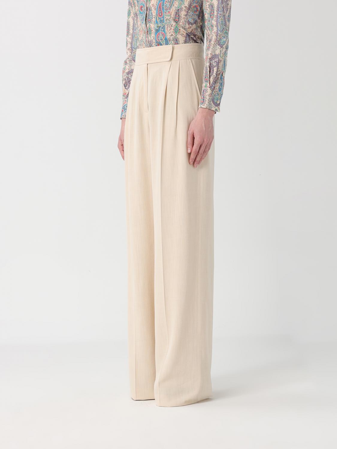 ETRO PANTS: Pants woman Etro, White - Img 4