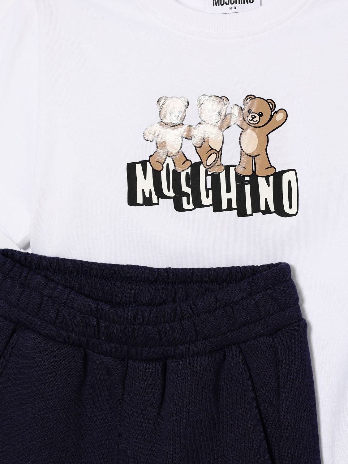 MOSCHINO ANZUG: Anzug kinder Moschino, Weiß - Img 3