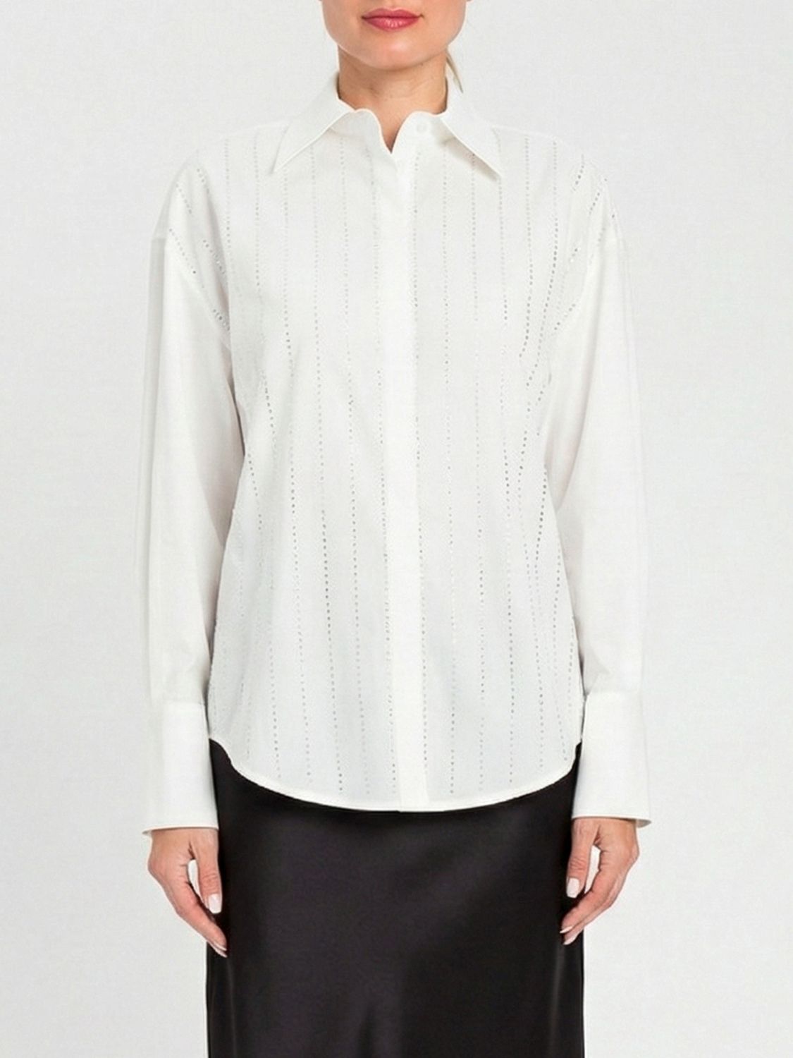 TWINSET ACTITUDE CAMISA: Camisa mujer Twinset Actitude, Blanco - Img 1