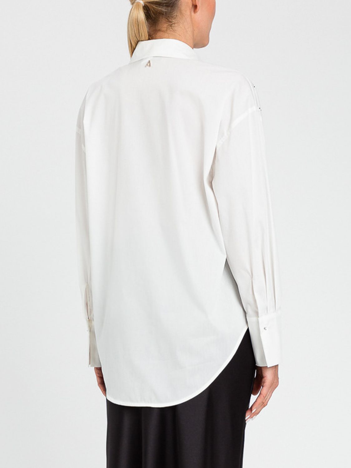TWINSET ACTITUDE CAMISA: Camisa mujer Twinset Actitude, Blanco - Img 3