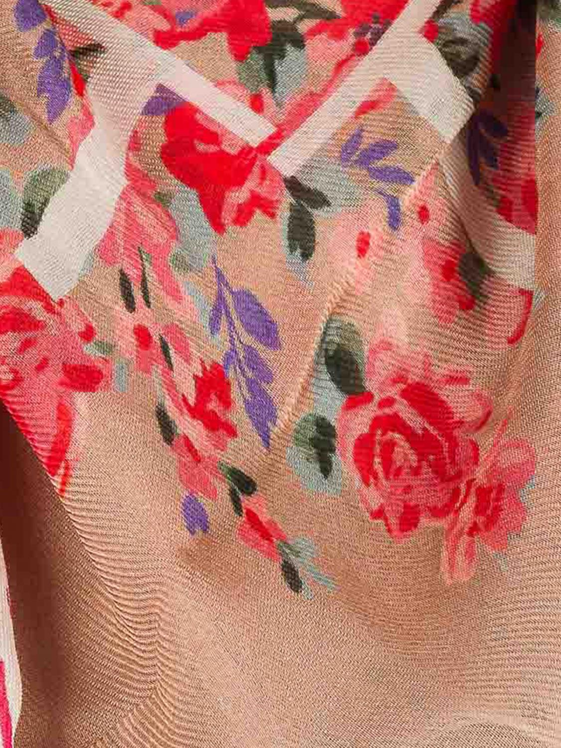 TWINSET SCIARPA: Sciarpa Twinset in modal con stampa floreale , Fantasia - Img 3