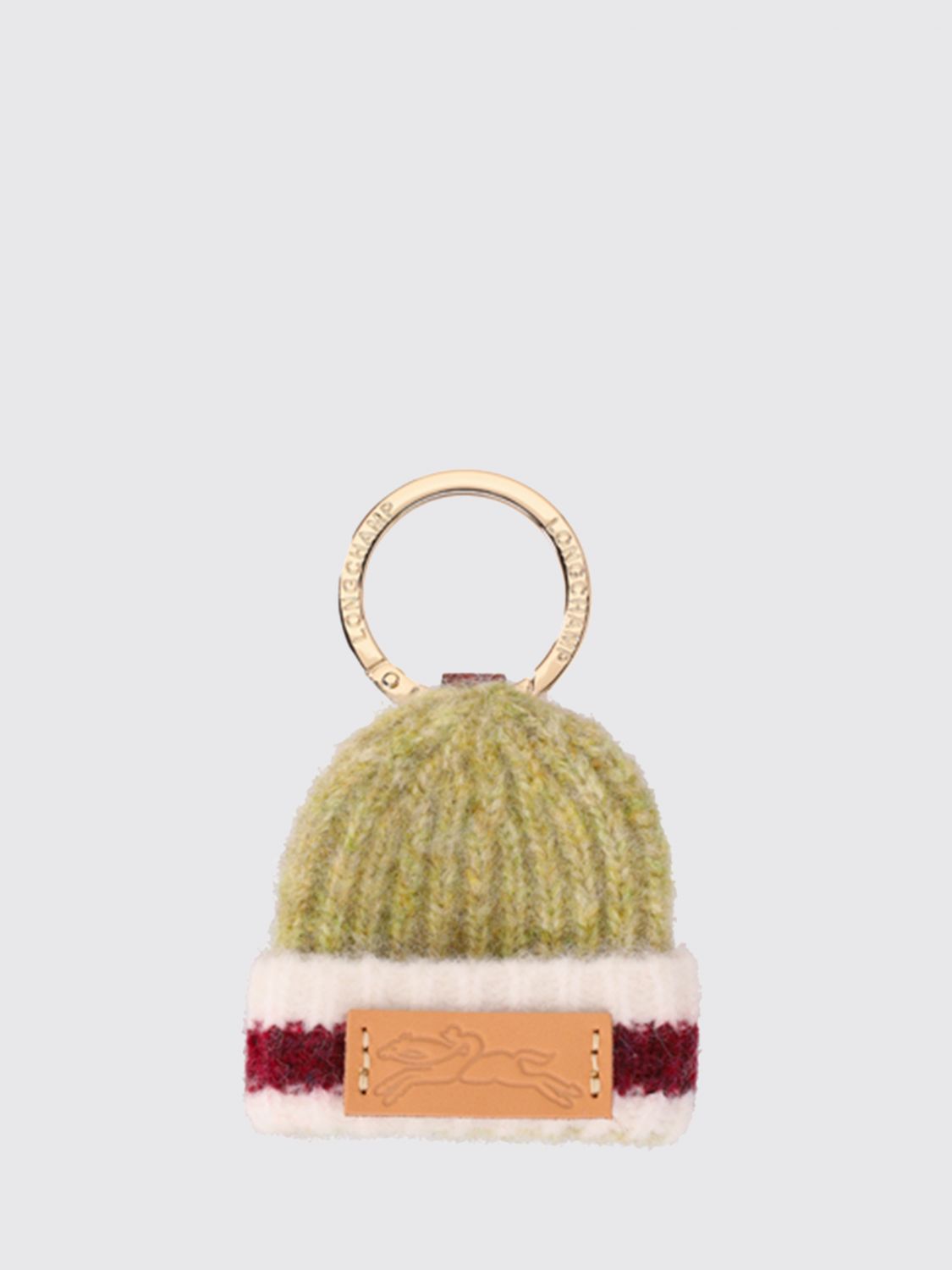 LONGCHAMP KEY CHAIN: Key chain woman Longchamp, Green - Img 1