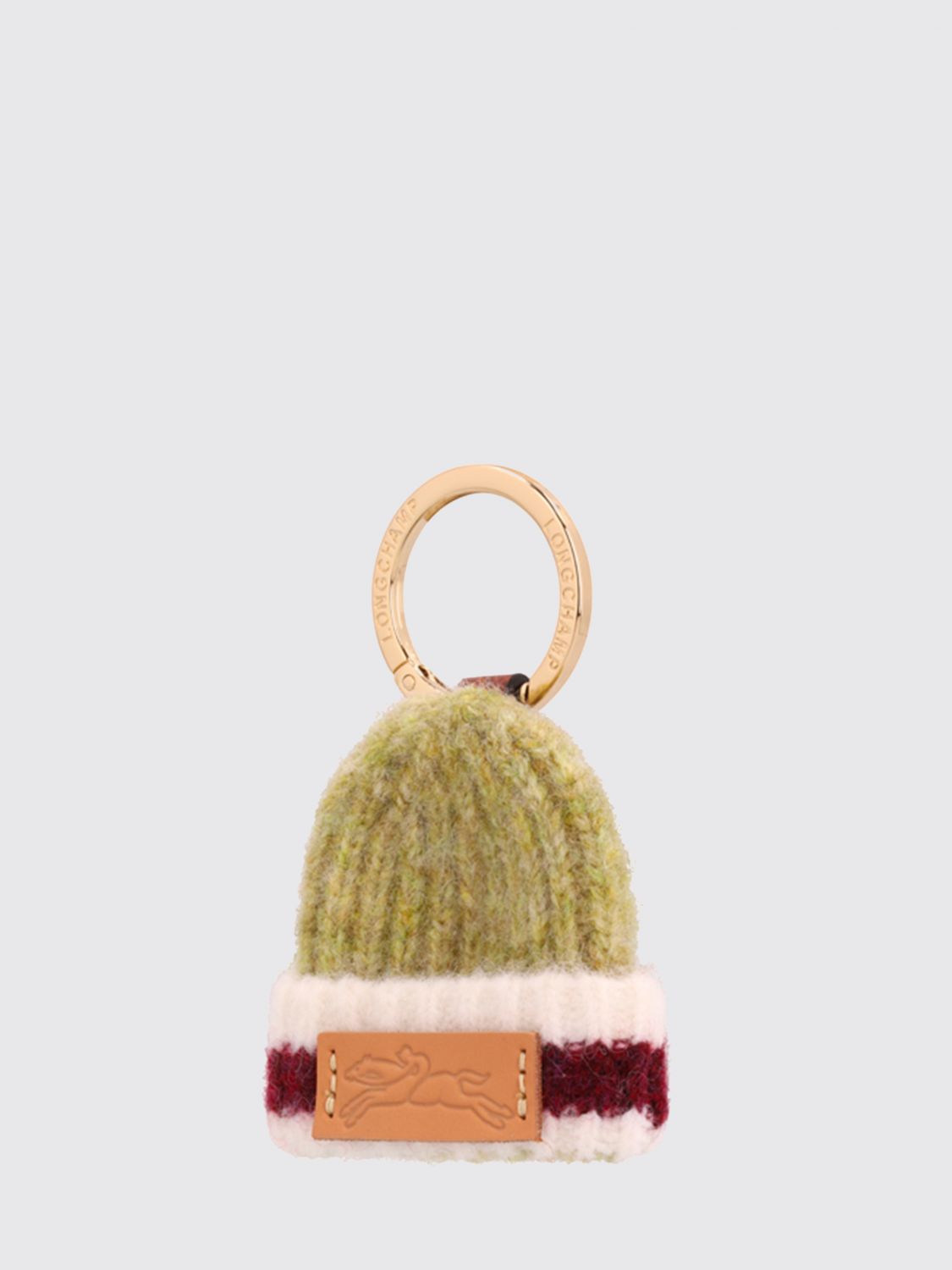 LONGCHAMP KEY CHAIN: Key chain woman Longchamp, Green - Img 2