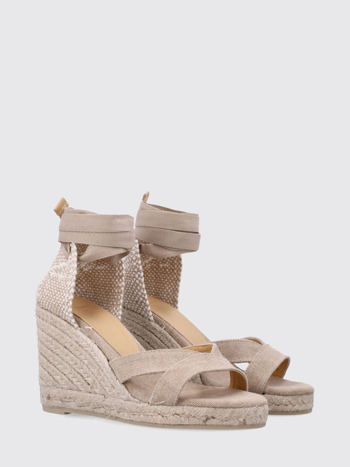 CASTAÑER FLACHE SCHUHE: Flache schuhe damen CastaÑer, Sand - Img 2