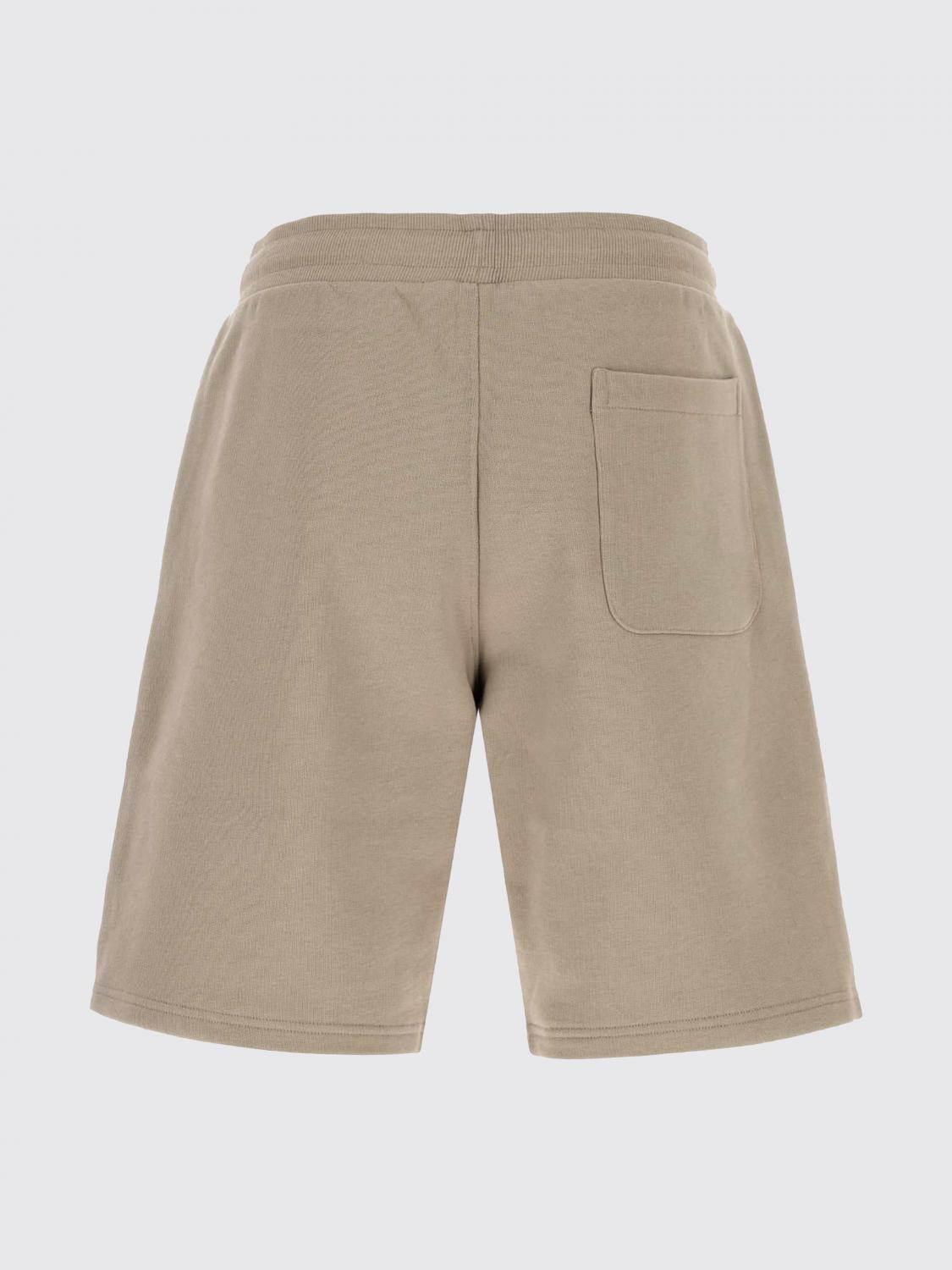 AMI PARIS SHORTS: Organic Cotton Shorts Ami Paris, Beige - Img 3