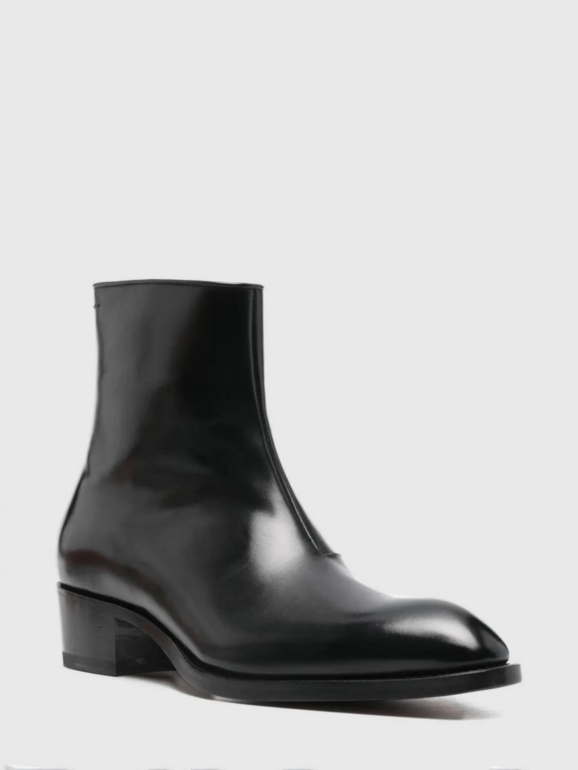 TOM FORD STIEFELETTEN: Leder-Stiefeletten Tom Ford, Schwarz - Img 2