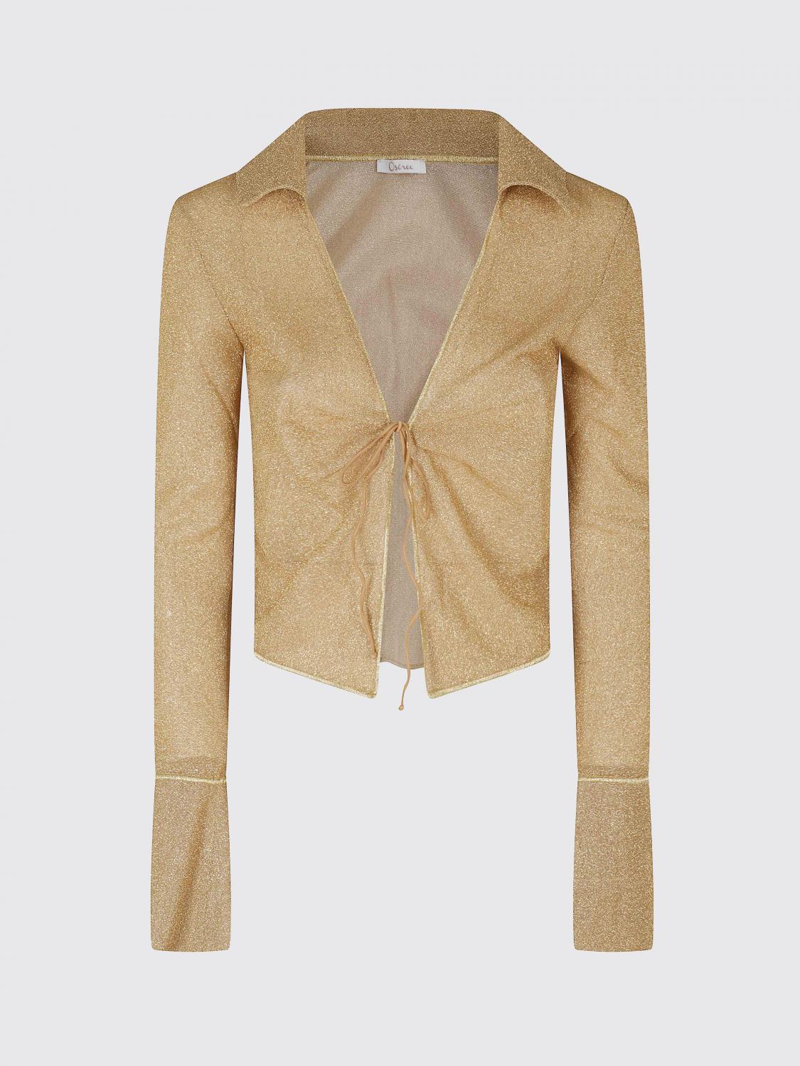 OSÉREE CAMISA: Camisa mujer OsÉree, Oro - Img 2