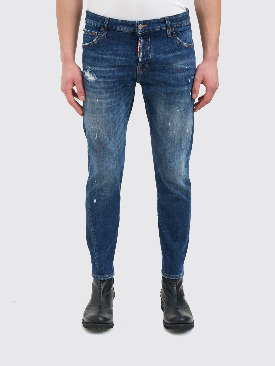 DSQUARED2 JEANS: Jeans uomo Dsquared2, Denim - Img 1
