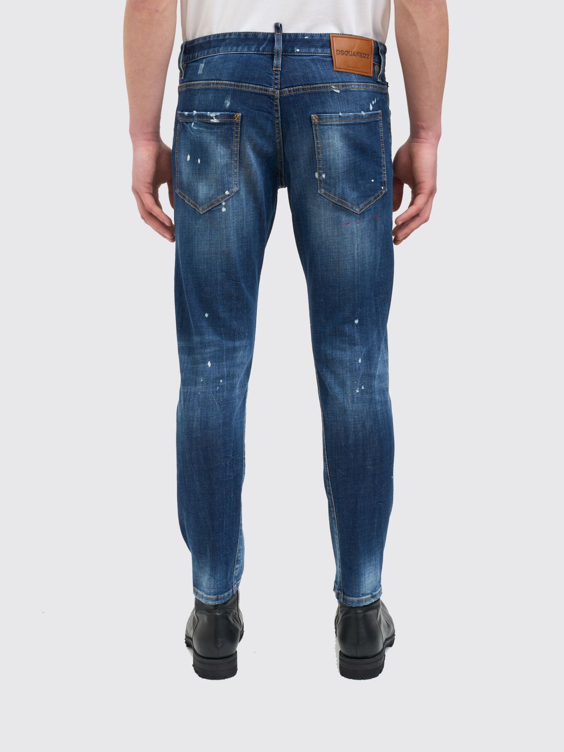 DSQUARED2 JEANS: Jeans uomo Dsquared2, Denim - Img 2