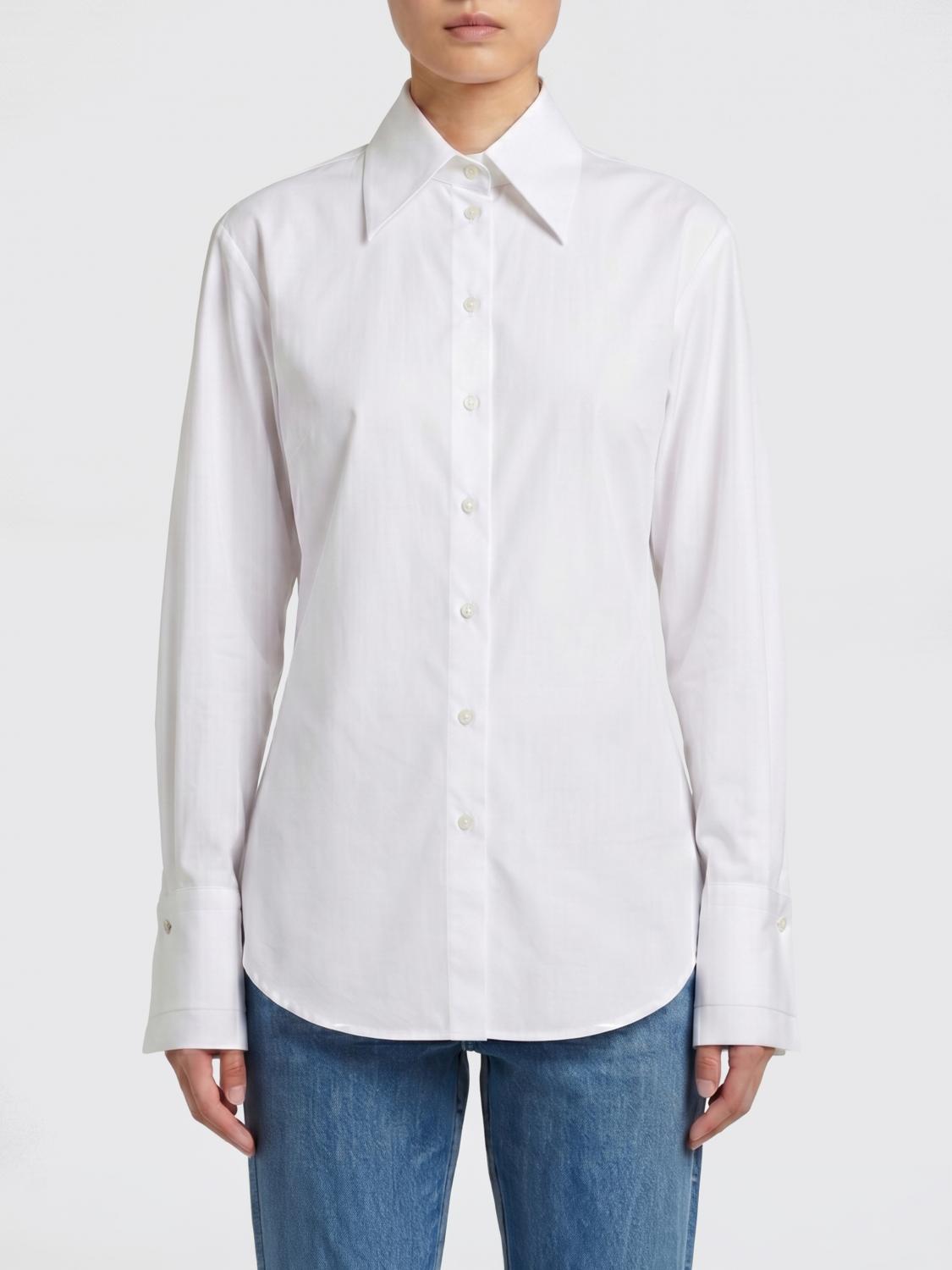 ROHE CAMICIA: Camicia in cotone Rohe, Bianco - Img 1
