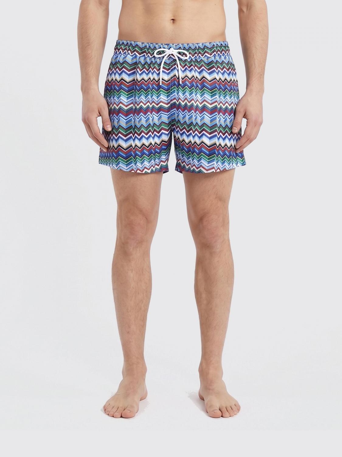 MISSONI BADEMODE: Boxer Badeshorts mit Zickzack-Muster Missoni, Fa01 - Img 1