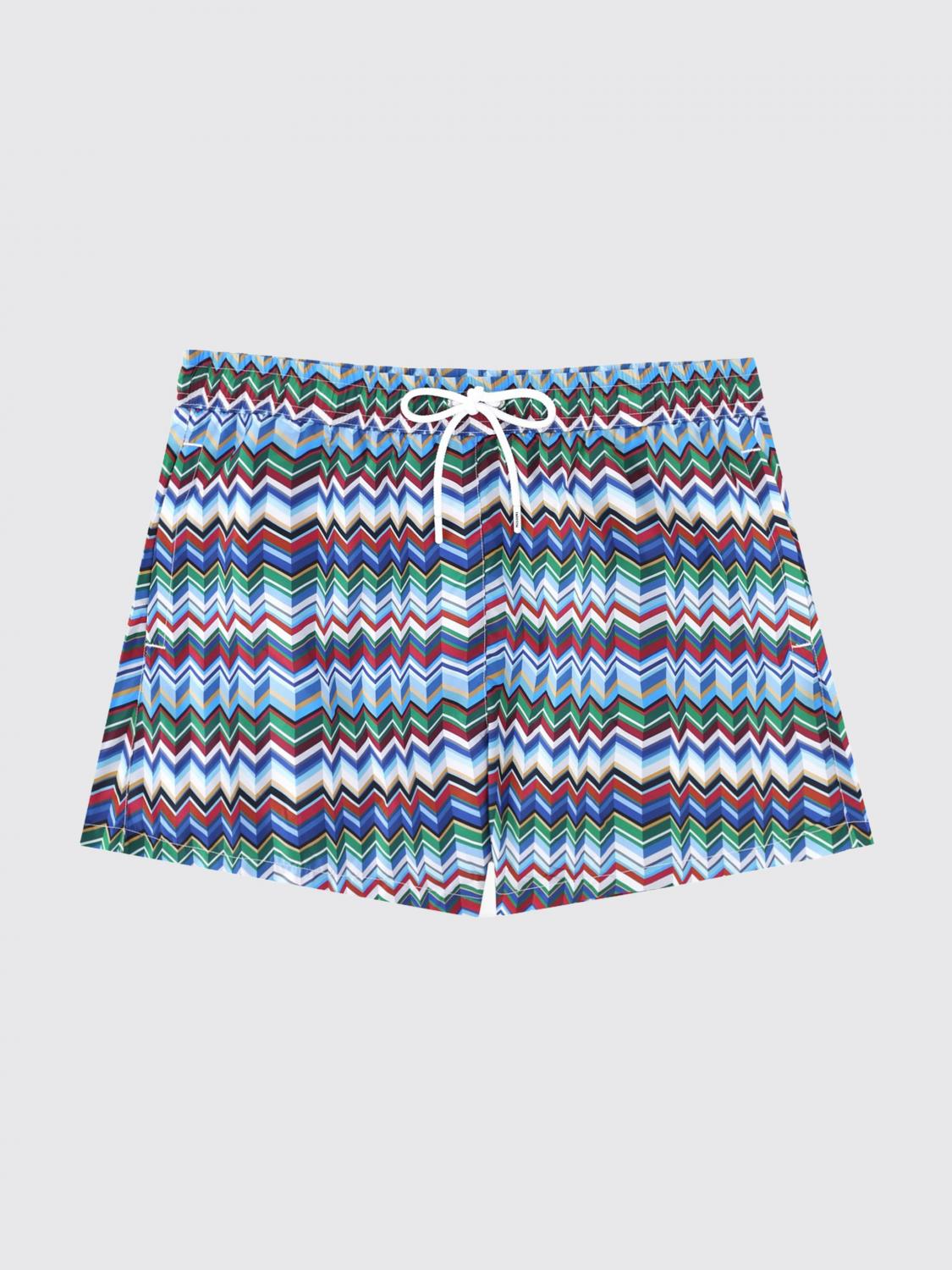 MISSONI BADEMODE: Boxer Badeshorts mit Zickzack-Muster Missoni, Fa01 - Img 2