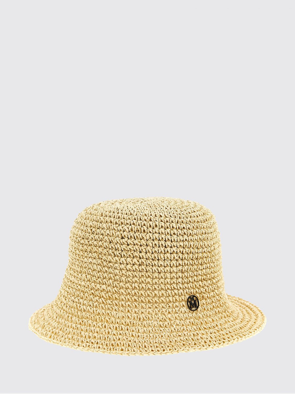 MAISON MICHEL SOMBRERO: Sombrero mujer Maison Michel, Beige - Img 1