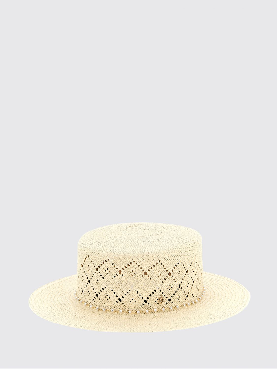 MAISON MICHEL HUT: Hut damen Maison Michel, Beige - Img 2